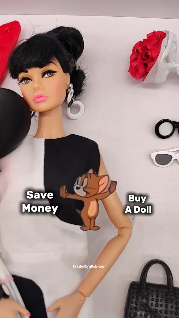 Every doll collector knows that moment.
You’re sitting there, being responsible, telling yourself you’re going to save money this month… and then a doll appears looking like she walked straight out of your dreams. Suddenly your whole budget plan starts shaking.
You try to be strong.
You really do.
You close the tab. You walk away. You drink water. You pretend you’re fine.
But then your brain goes:
“Okay but imagine her on your shelf.”
“Imagine her in that outfit.”
“Imagine the photos.”
And now you’re pacing around the room like you’re negotiating a peace treaty with your own wallet.
It’s the classic collector struggle:
Save money… or buy the doll.
And honestly? We all know how this story usually ends.
#gtgdollwear #integritytoys #poppyparker #fashionroyalty #fashiondoll