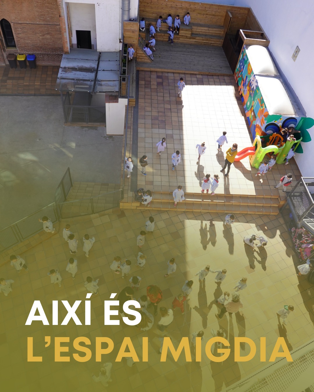 🌿Espai Migdia: temps per crear, imaginar i compartir ✨
A l’escola, l’estona de migdia és molt més que dinar. És un espai per reconnectar amb la creativitat 🎨✂️
A l’#EspaiMigdia, els infants que es queden a dinar gaudeixen d’una estona tranquil·la dedicada a les manualitats, al joc creatiu i al treball manual. Pintem, retallem, construïm, imaginem… i deixem volar la creativitat!
Creiem en el valor de crear amb les mans, de compartir estones sense presses i de fomentar la imaginació en un entorn acollidor i educatiu 💛