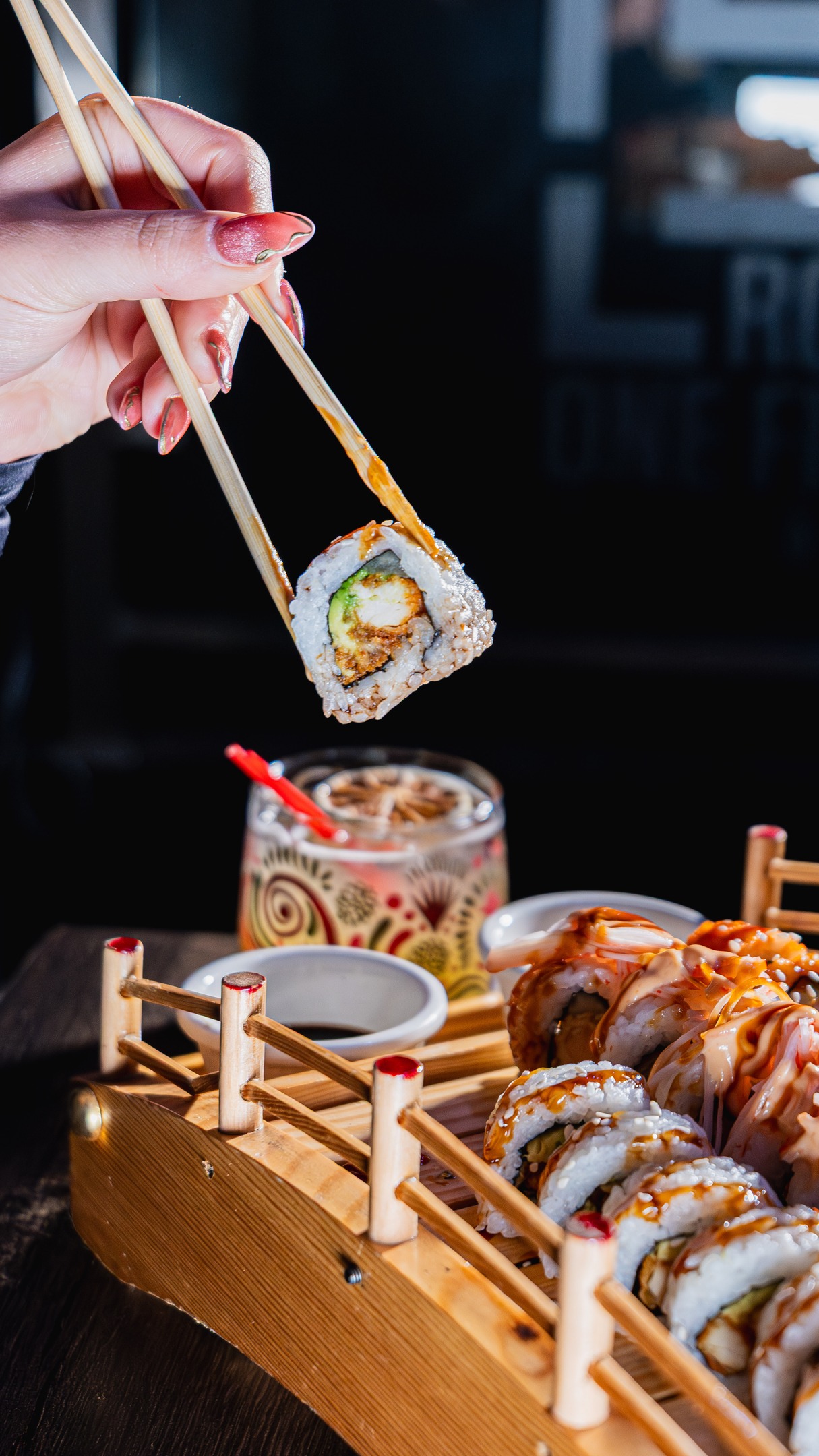 Our Dominican-style sushi rolls are handcrafted here at Room 151k. Taste a Dominican twist on sushi.