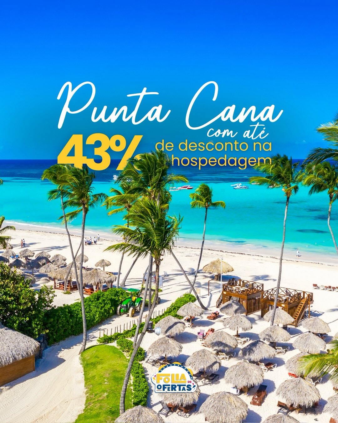 🌴 Punta Cana é aquele destino que parece ter sido feito para desacelerar, respirar fundo e aproveitar cada momento. Entre praias de areia branca, mar em tons de azul impressionantes e resorts completos, a experiência é simplesmente inesquecível.
E agora é a hora certa para planejar a viagem com até 43% DE DESCONTO na hospedagem no Impressive Premium Beach, com estrutura à beira-mar, conforto e a experiência all inclusive que transforma as férias em dias realmente especiais.
Se o Caribe está nos seus planos, essa é uma oportunidade que vale a pena considerar. ✈️🌅
#BssTeLeva #PuntaCana #Caribe #AllInclusive #BssTurismo