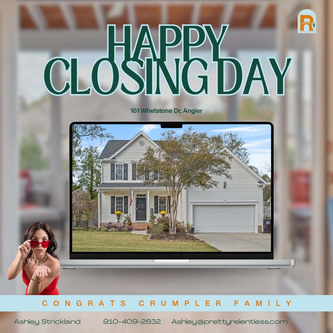 What a wonderful way to start another week! We have one that closed, another going under contract today and headed to a listing shoot now! Today is good. God is great 👏🏼🙏🏼 - now let’s crush the rest of the week!! 🖤 Stay Relentless friends. 💪🏼 and when you need a Realtor - I’ll be your HOMEgirl. 🏡