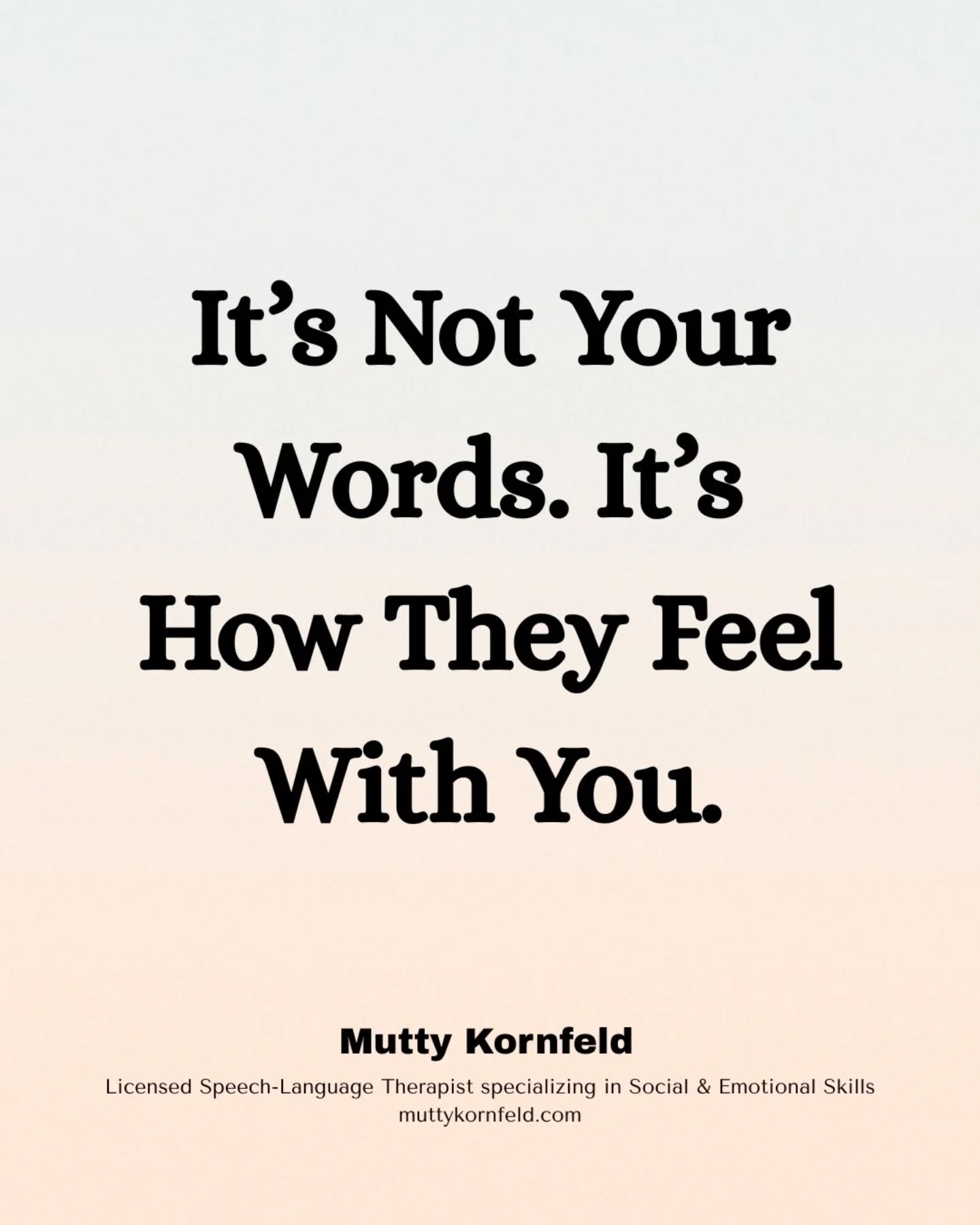 #EmotionalSafety #BehaviorIsCommunication #Connection
