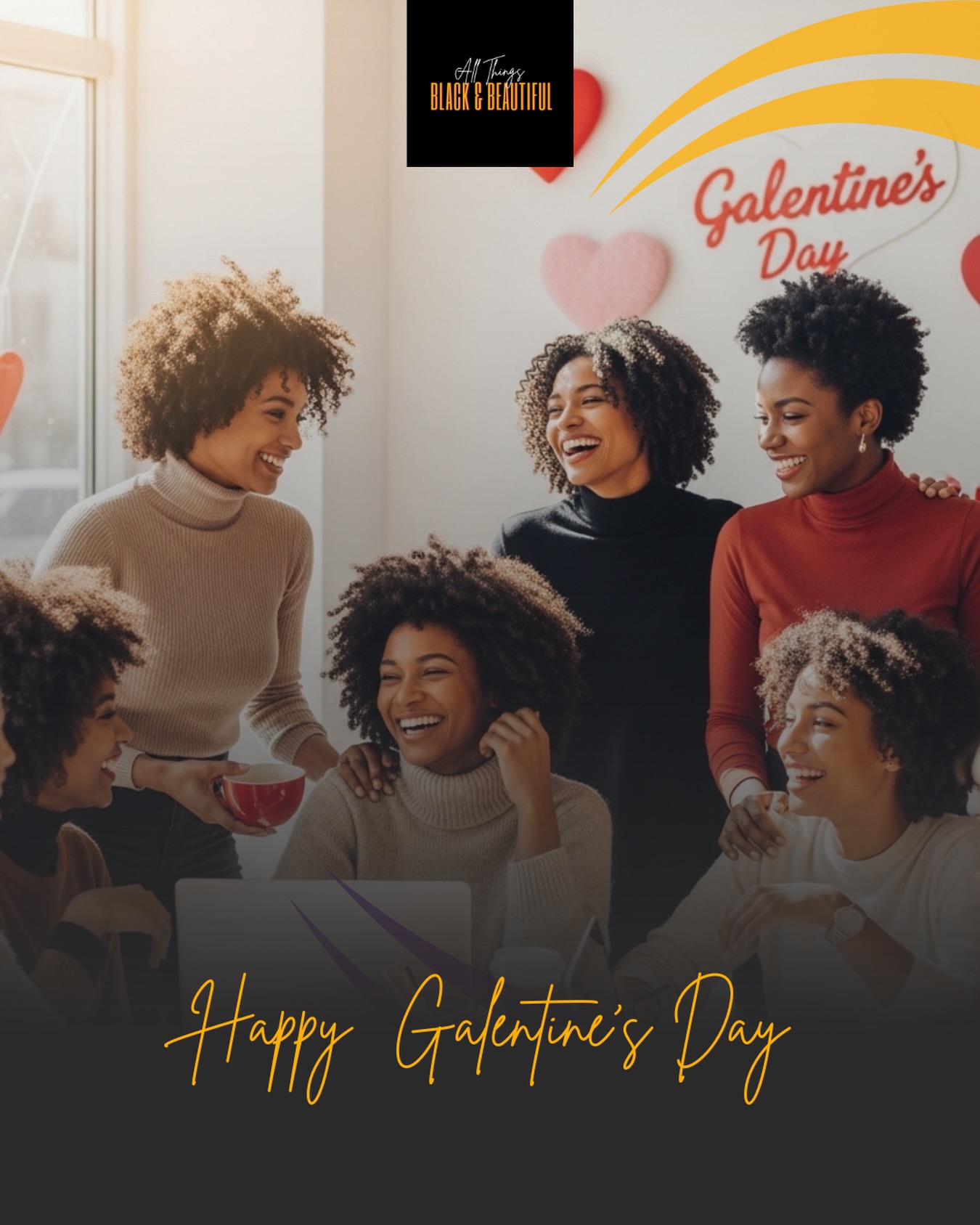 To the women in our corner,
to unbreakable bonds of sisterhood, and to the power of women helping women—the connectors, the collaborators, the referrers, the customers.
Happy Galentine’s Day to all of you who make the journey lighter and the wins sweeter.
Tag your Galentines.
#GalentinesDay
#BlackWomenInBusiness
