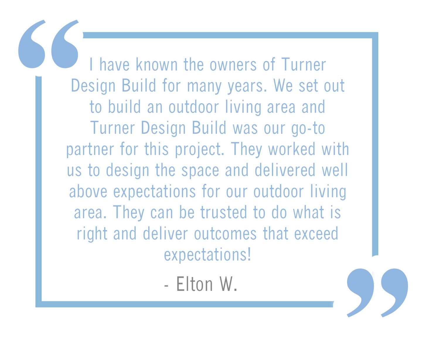 Receiving another ⭐️ ⭐️ ⭐️ ⭐️ ⭐️ review from clients is exactly what keeps our team focused! Our main goal is to deliver top notch projects with unmatched customer service to every client. We love hearing that we did just that! Swipe to see the beautiful outdoor living space these clients get to enjoy.
#turnerdesignbuild #outdoorliving #custombuilder #customhome #homedesign