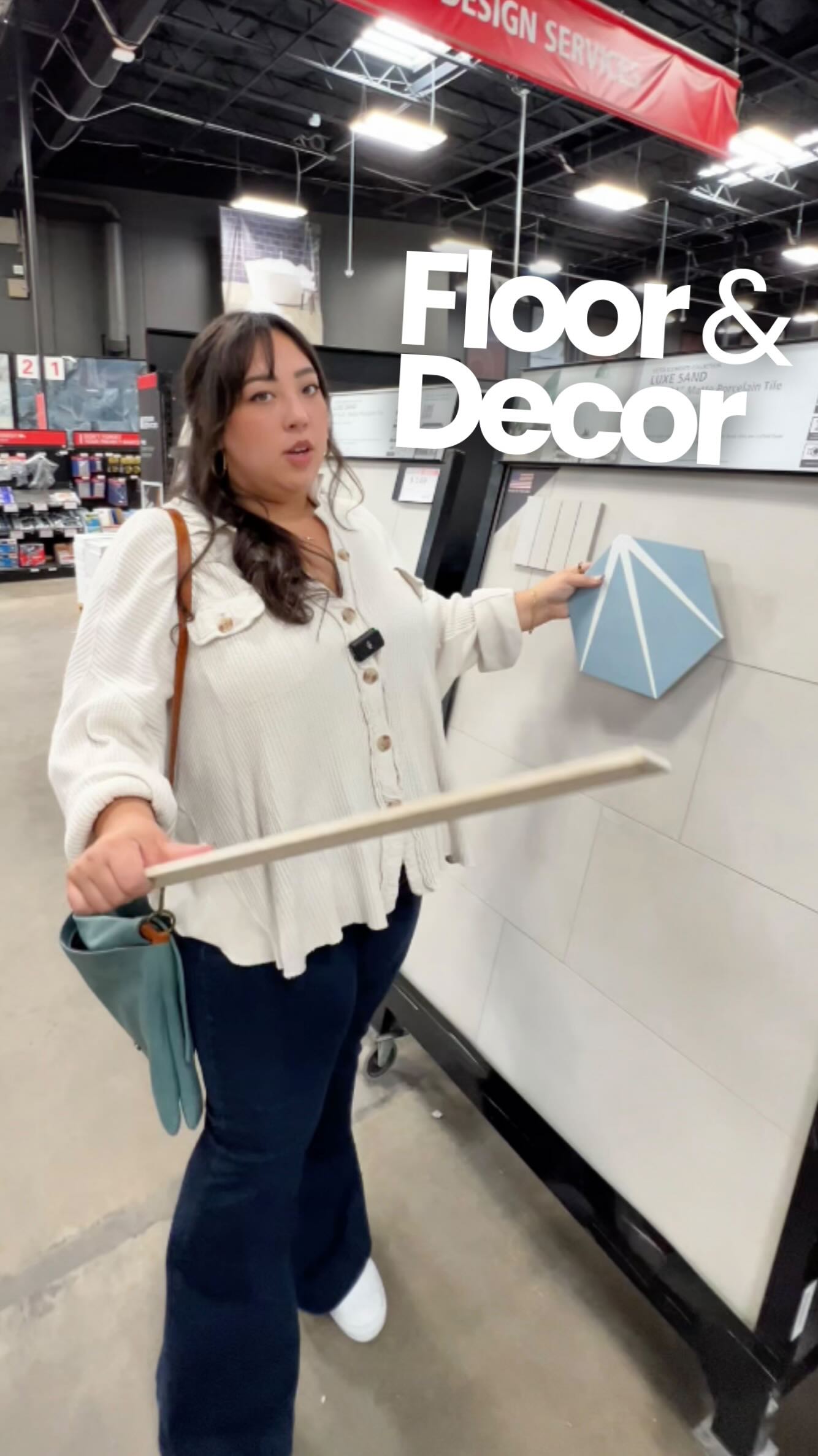 It’s tile time, and my husband gave me 24 hours to find the perfect shower flooring. I’m trying to pick tile for two houses at the same time, including the back house. Some tiles look great but feel too cold, some are perfect for a fun shower but wouldn’t work anywhere else.
For an Airbnb, it has to feel fun but still practical, not so bold that it scares people away. Large format tile, realistic budget, and something that still feels peaceful, tile shopping is really just vibes, math, and thinking about the long term. It’s lucky that we live in Orange County - where there’s Tile Mile in Anaheim and Floor and Decor just down the street in Santa Ana. What do you think? Did I pick the right tile?