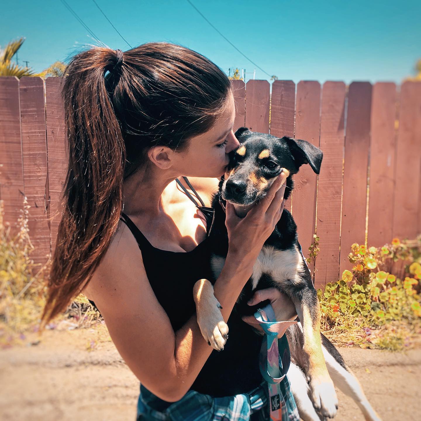 Just hangin’ with Taco, wyd? ☀️ #cuddlebreak