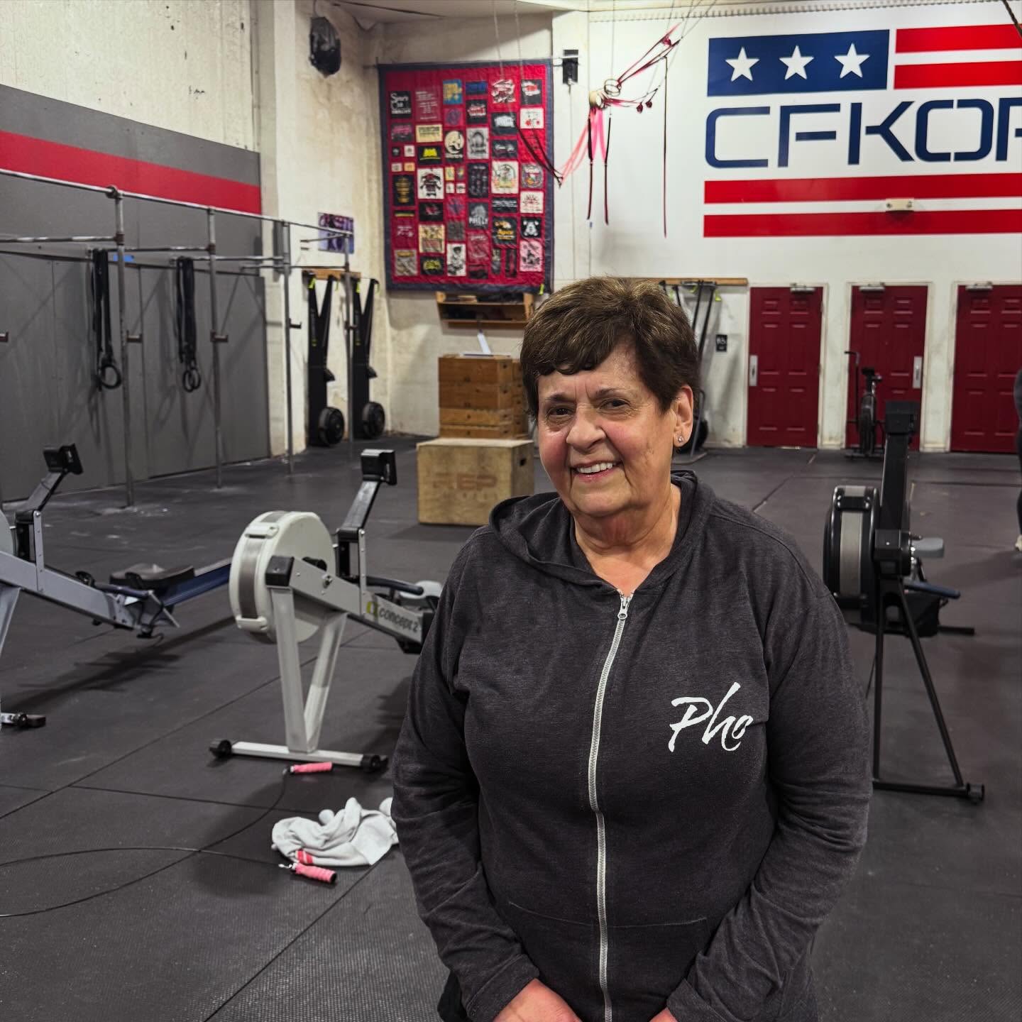 ✨Shoutout to Kathy!!!✨
Kathy has been doing CrossFit consistently for 6 years. She recently got her DEXA scan results and they were nothing short of amazing. She has the bone density of a young person and no signs of aging. That’s because she is no stranger to a heavy deadlift and a bit of functional movement and intensity.
Kathy had no issues shoveling the snow this past month, enjoys moving around her chores quickly and with ease, and recently she even changed her oil in her car.
Do the hard things by choice, and everything else will come easy. Congrats on your hard work Kathy 🫶🏻
