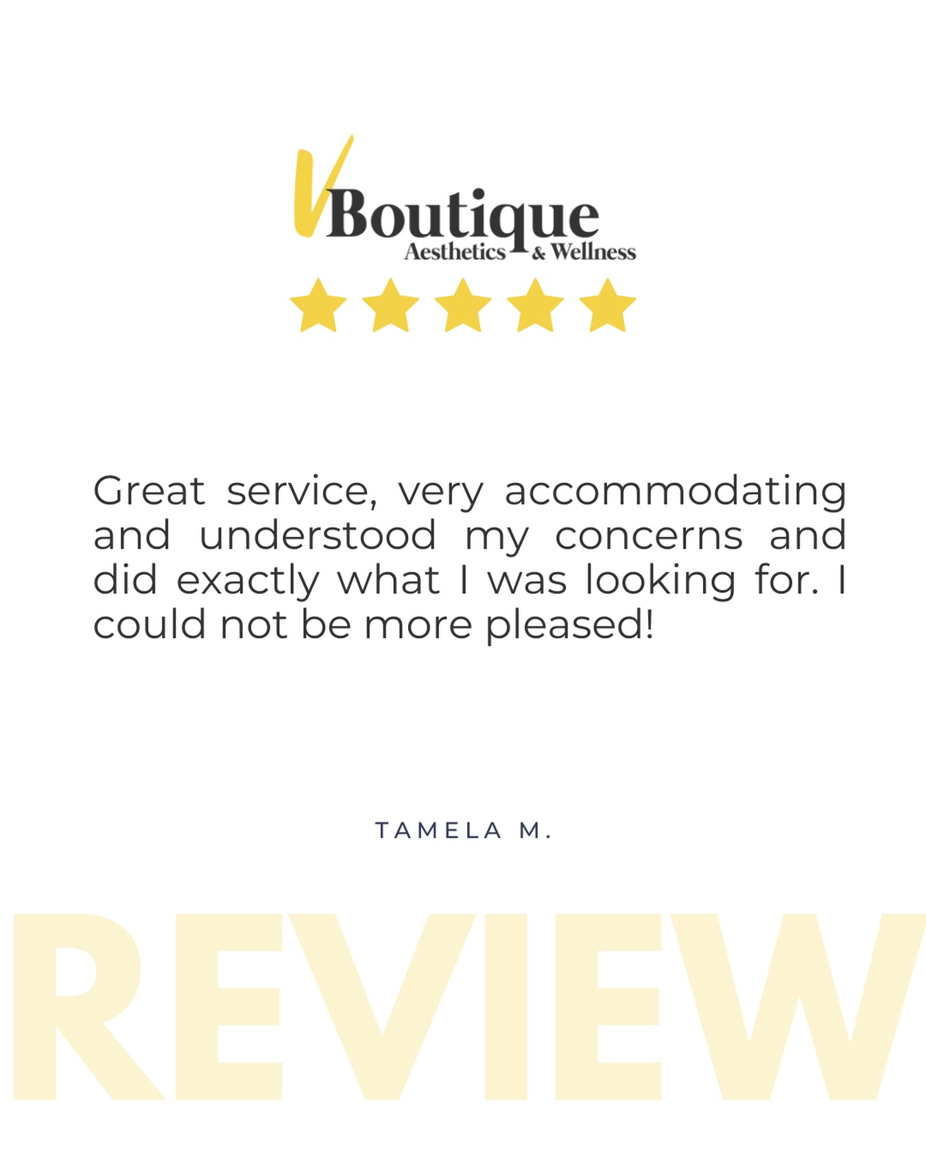 We’re so happy to hear your concerns were heard and that your treatment matched exactly what you were hoping for. Creating a comfortable, personalized experience is always our priority — and we’re thrilled you’re pleased with your results 💛
📞 Call or text 561-357-2020 to schedule your visit.
#modaesthetica #PalmBeachMedSpa #VBoutiqueFlorida #MedicalAesthetics #Medspareview