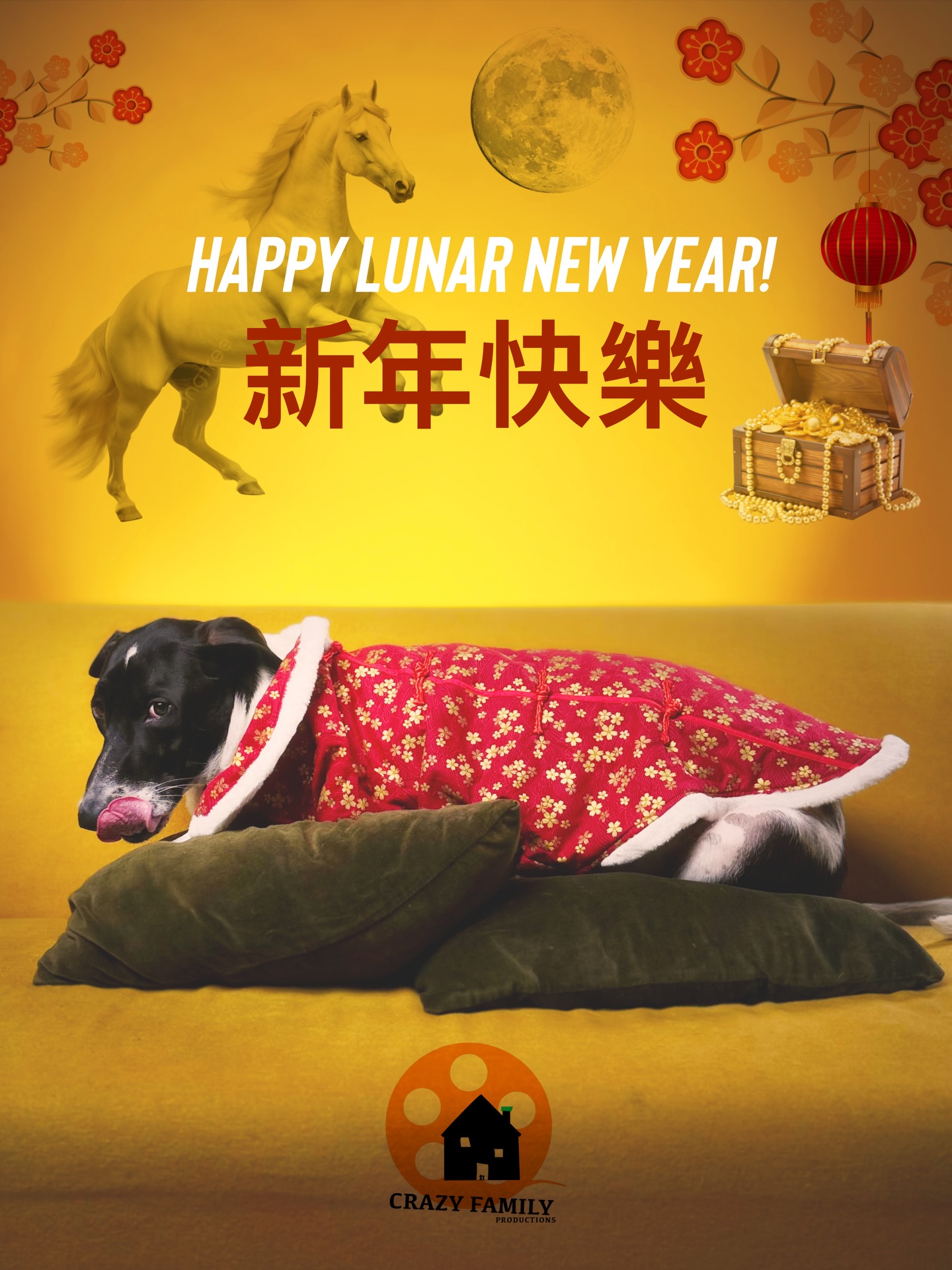 Happy Lunar New Year! Wishing you all a new year ahead filled with moolah and success. 新年快樂 恭喜發財 馬上有錢