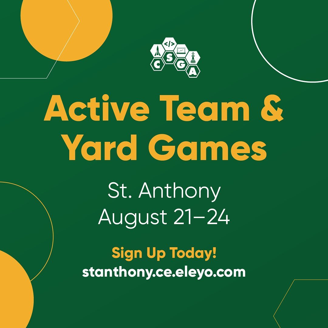 We’ve reached our final camp of the summer! 🥲
We’ll see you next week, @stanthonyisd282!
#CSGA #CSGAEnrichment #CommunityEd #isd282