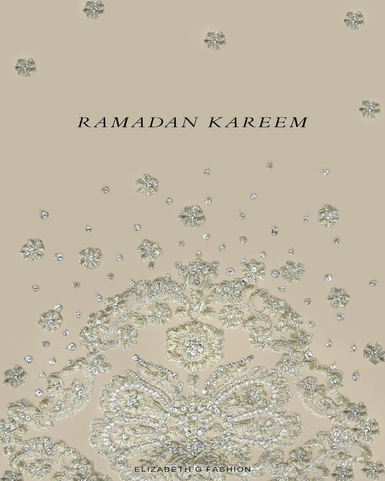 ✨Ramadan Kareem✨
#ramadankareem
#elizabethgfashion