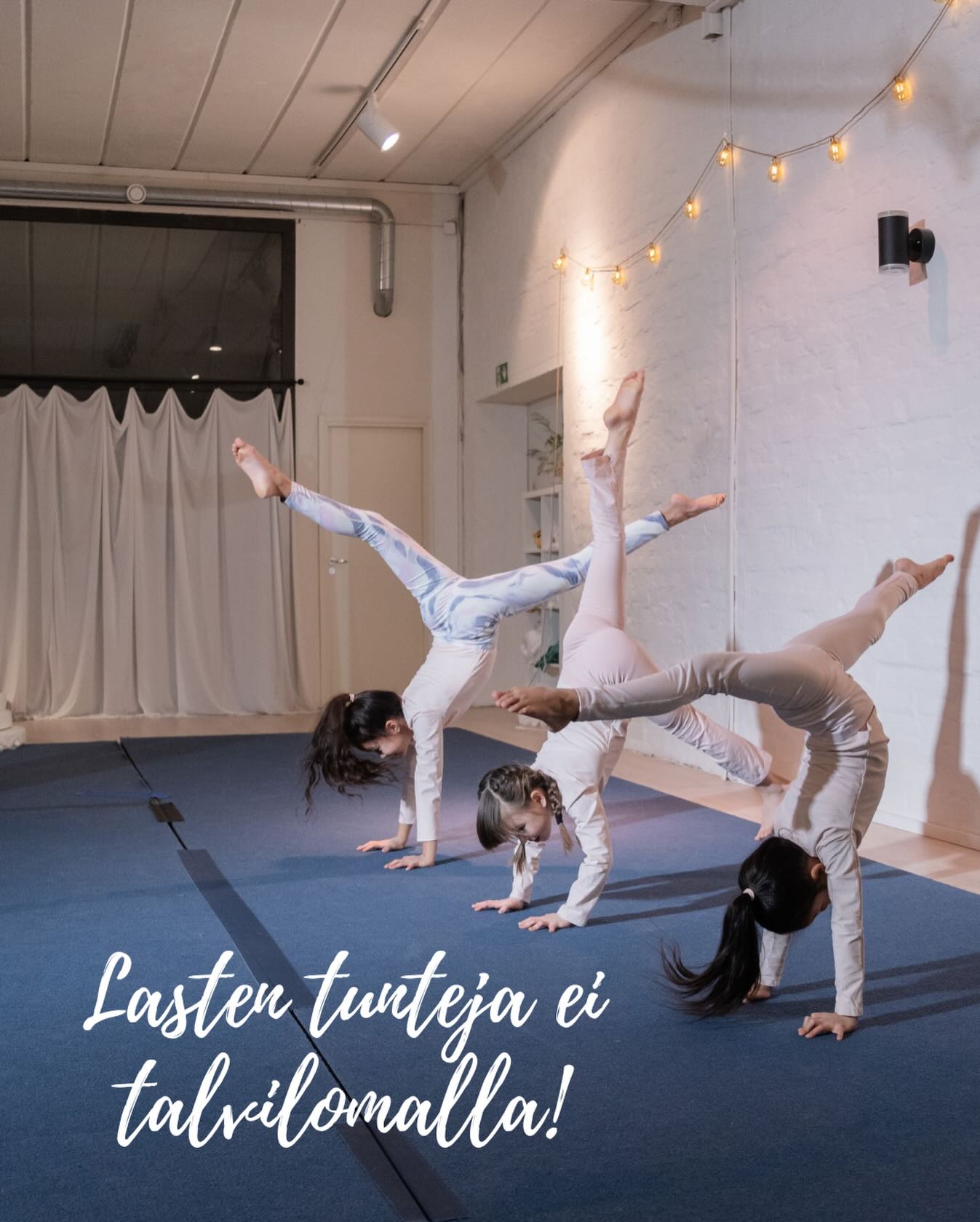 Roofin lasten tunneilla pidetään tällä viikolla talvilomaa eikä ole treenejä! ❄️
Aikuisten tunnit pyörivät normaalisti ja viikolla on jokunen extra-tuntikin! Ilmoittaudu mukaan Roofin appissa!
📸: @takayamaproductions
#roofaerialclub #acrobatics