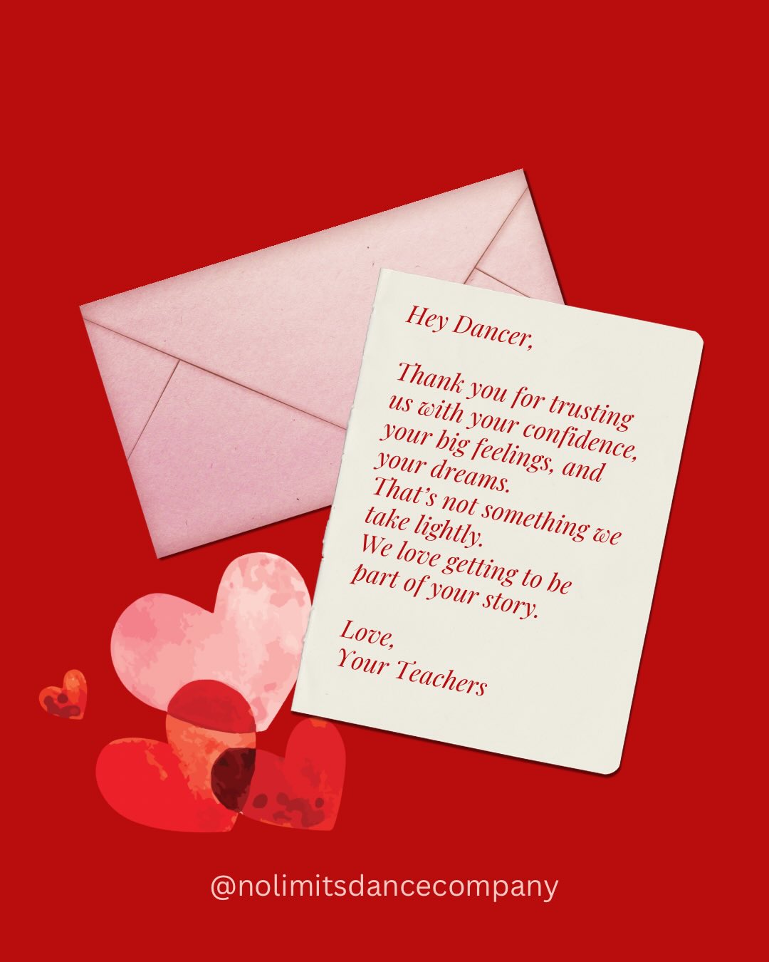 love letters to our dancers ❤️🫶