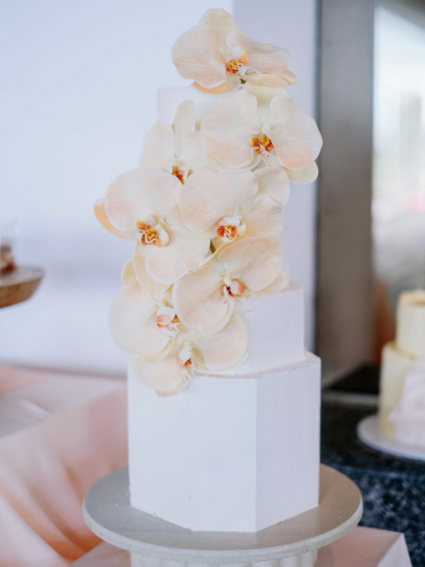 Throw back to 2024 with this piece from my last expo 🤍
Venue @sheratongcweddings
#orchidwedding #goldcoastweddingcakes #kaikaicakery #weddingtrails