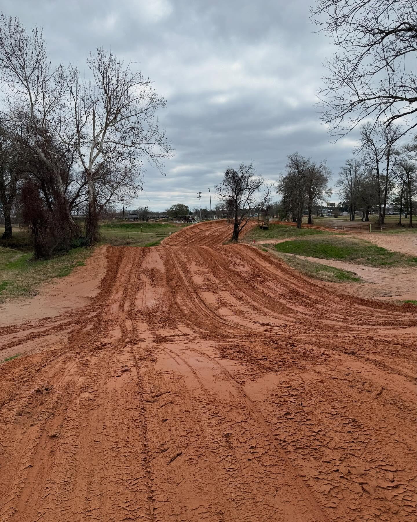 12:30 pm update. We did get rain last night - we are open until 5:00 pm. GP Track, Kids Track, and Woods Track are open. Woods Track and Kids Track is muddy - GP Track already has riders ripping it! TAKE YOUR SITE LAPS!
TOMORROW - MONDAY February 16th - we are OPEN 10:00 am to 4:00 pm - it’s a school holiday - organized practice will be available - tracks will be prepped and PERFECT tomorrow!!!