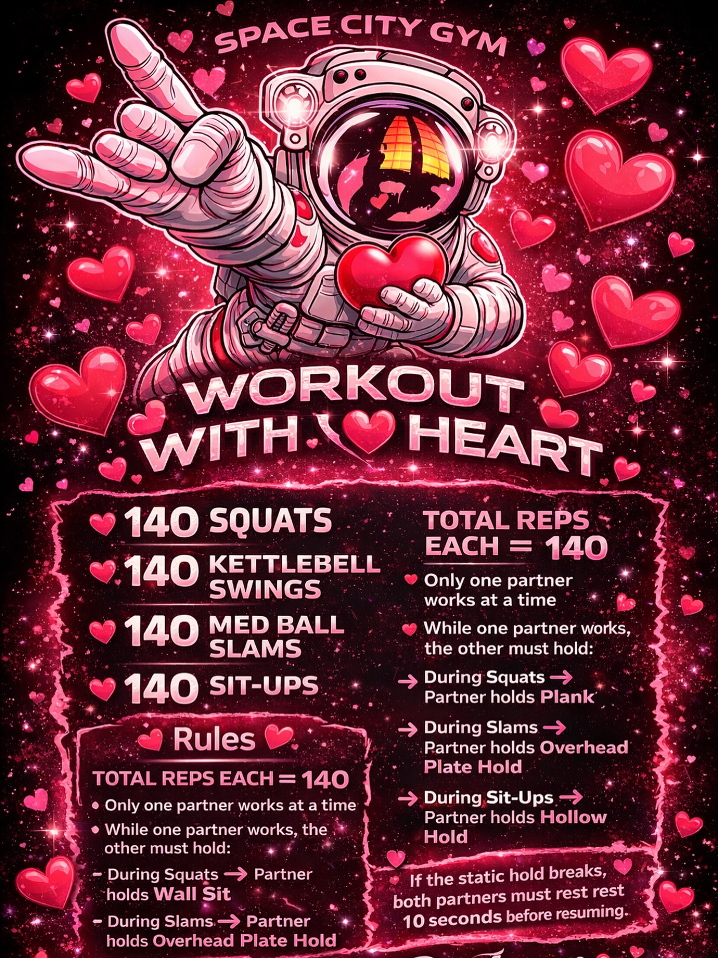 Enjoy 😍😍
#valentines #spacecitygym