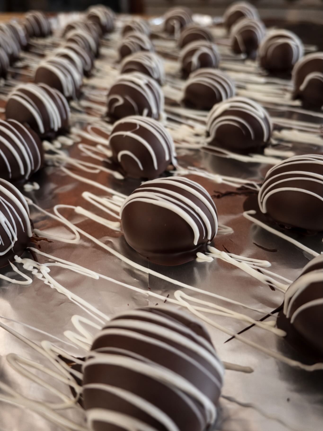 I can’t be put into a box.
But these truffles can.
Handmade. Small batch. A little extra—
because devotion is how I do life.
🤍