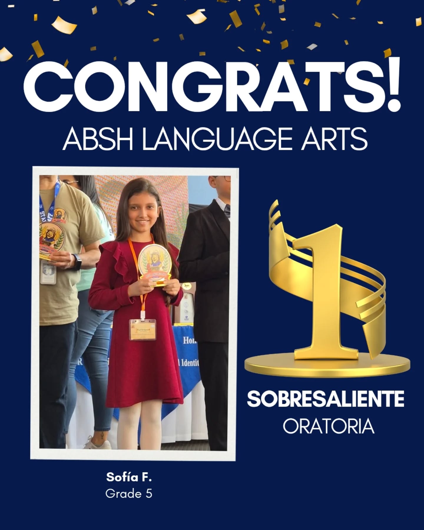 Congratulations to all our ABSH students who participated in the ABSH Language Arts Competition! We are incredibly proud of your talent, effort, and courage in representing our school with excellence. Competing alongside more than 650 students from over 16 schools nationwide is an outstanding achievement in itself.
We also extend a special congratulations to our winners for their remarkable performance.
A heartfelt thank you to all of our teachers who coached and guided our students throughout this journey. We truly appreciate your hard work, commitment, and the time you invested in helping them grow and succeed.
Go Wolves! 🐺