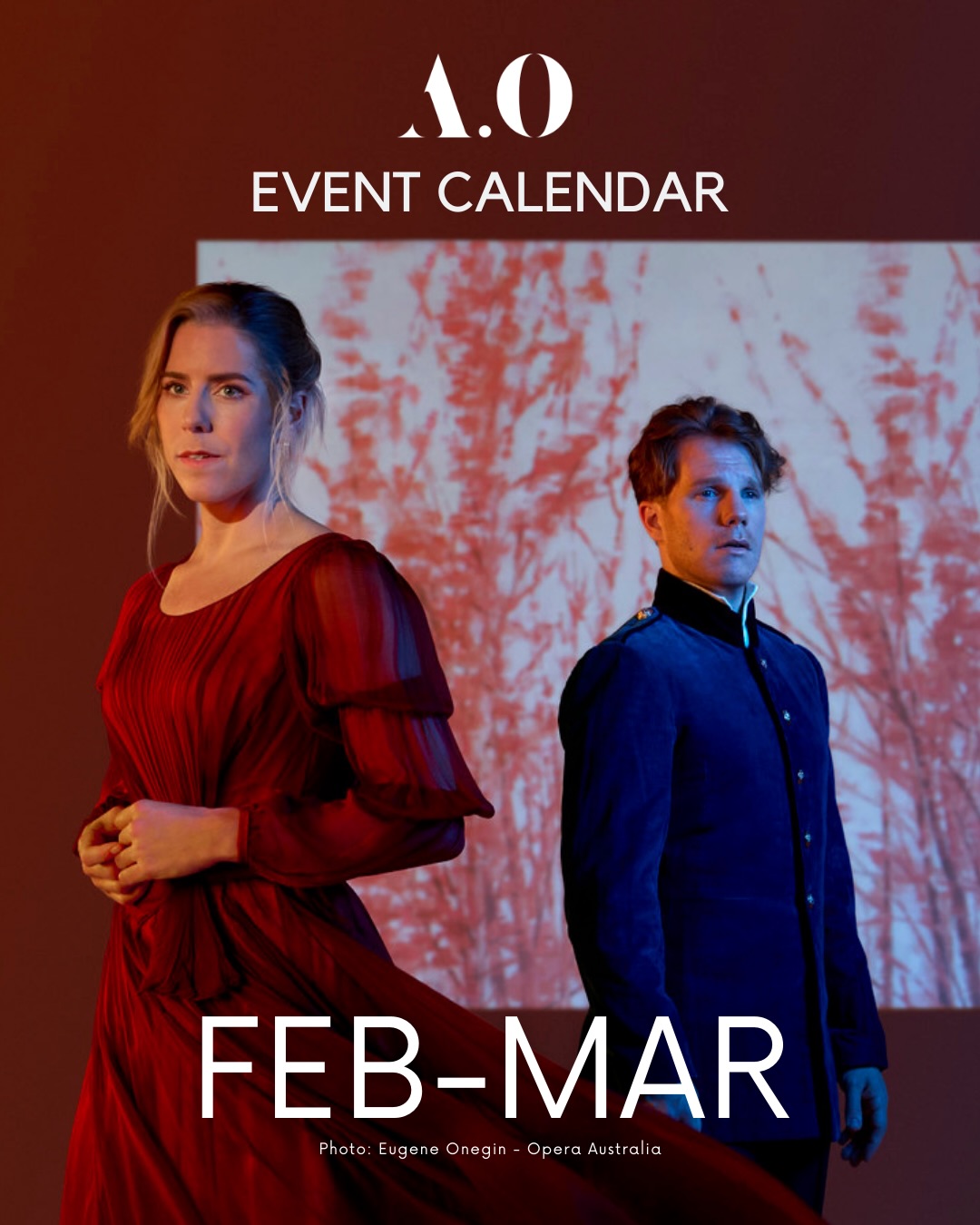 Event Calendar: Feb - Mar ✨
Check out some of the events featuring opera and song across Australia.
📸 @operaaustralia
#opera #song #australia #theatre #tour