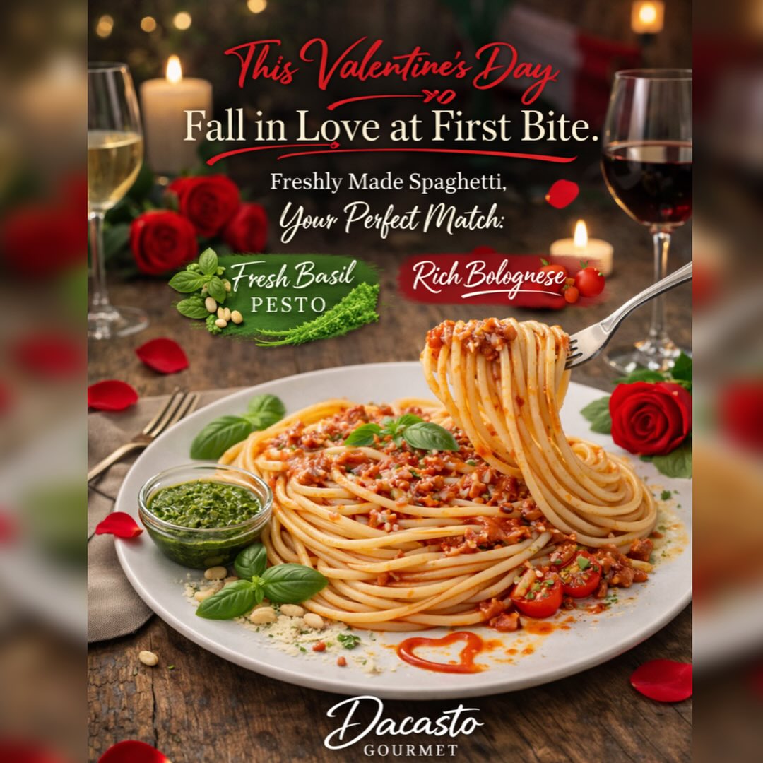 Celebrate Valentine’s Day the Italian way 🇮🇹
Because great love stories always start at the table.
#ValentinesDay #DacastoGourmet #ItalianFood #DateNight #TorontoEats YongeAndEglinton FoodieTO PastaLovers