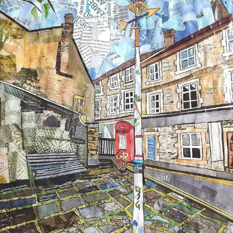 ✨ The Valentine’s Lamp - by Violet von Riot ✨
You can now buy Violet’s beautiful Valentine’s Lamp collage in the Fabulous Frome online shop ❤️
Created from hundreds of tiny pieces of recycled magazines, this intricate artwork celebrates one of Frome’s most loved landmarks - and tonight it will shine again at the annual lighting ceremony 🕯️
📍 Valentine’s Lamp Lighting
🗓️ Tonight
⏰ 5.30pm
📍 Catherine Hill, Frome
If you can’t make it (or just want a piece of Frome to treasure all year round), you can order the signed fine art giclée print online now.
Shop here: https://www.fabulousfrome.co.uk/product-page/valentines-lamp-violet-von-riot
#FabulousFrome #VioletVonRiot #ValentinesLamp #FromeSomerset #SupportLocal #FromeArtists #CatherineHill #ShopLocalFrome ❤️✨
@violetvonriot