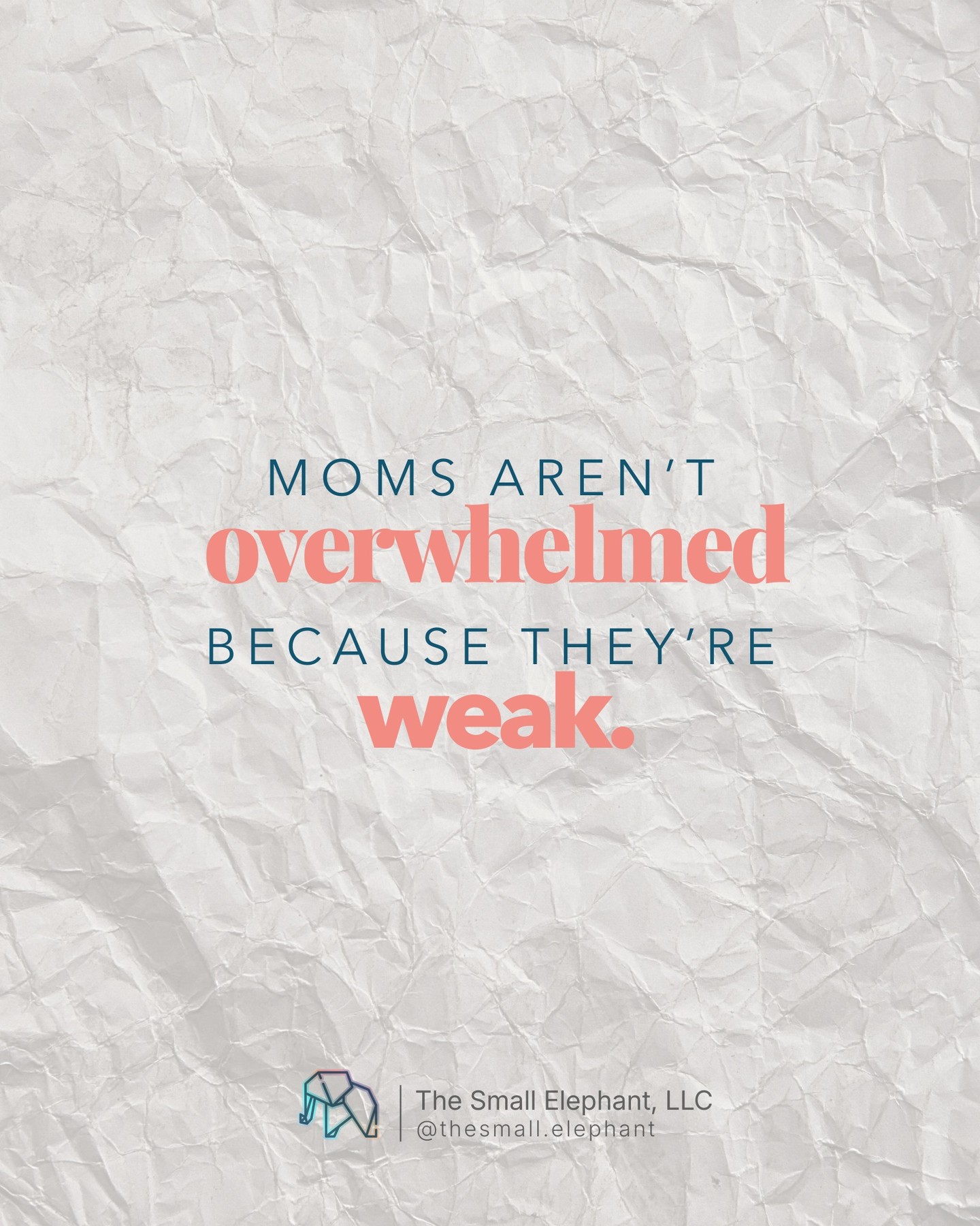 Moms carry the mental load of the household, AKA, the nervous system load.
They’re carrying: the planning, the remembering e.v.e.r.y.t.h.i.n.g., the regulating, the anticipating.
All while becoming someone new. (Because we weren’t born mothers, we become them)
This exhaustion you feel is not any anomaly; it is a response.
And it makes sense both intuitively and scientifically.
Share this with someone who needs permission to rest.
#NervousSystemAwareness
#MentalLoad
#InvisibleLabor
#BurnedOutMoms
#OverstimulatedMom
#GentleMotherhood
#ParentingTruths
#NeurodivergentFamilies
#EmotionalLoad
#RegulatedParenting
#ConsciousParenting
#MotherhoodUnfiltered
#TheSmallElephant