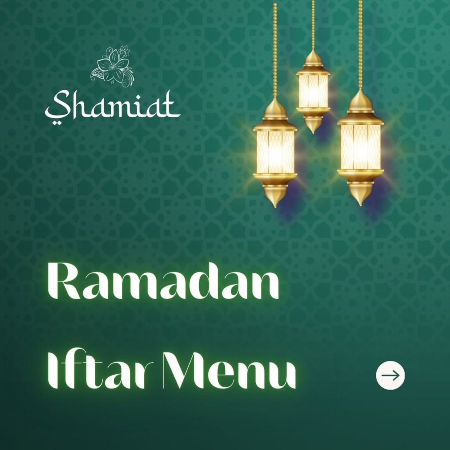 Break your fast at Shamiat with a generous Iftar set menu, featuring traditional appetisers, hearty mains, and sweet finishes - crafted to bring people together this Ramadan 🌙✨
Gather your family and friends and experience the warmth of authentic flavours at every table.
📞 Call (03) 9486 4458 or email info@shamiat.com.au to book your table.
#Ramadan #Iftar #Shamiat #RamadanNights #middleeasternfood
افطروا في شاميات مع قائمة إفطار متكاملة تضم مقبلات تقليدية، أطباق رئيسية شهية، وحلويات مميزة أجواء تجمع الأحبة حول مائدة واحدة في هذا الشهر الفضيل. 🌙✨
اجمعوا العائلة والأصدقاء واستمتعوا بنكهات أصيلة في كل زيارة.
📞 للحجز اتصلوا على (03) 9486 4458 أو راسلونا عبر البريد info@shamiat.com.au