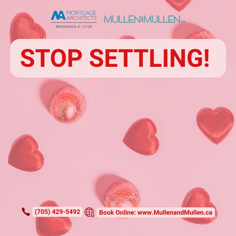 💖 Fall in Love with Your Mortgage 💖
Imagine a dating app but for your mortgage.
📱Meet your perfect match with our Mortgage App (Backed by access to 57+ lenders — not just one bank!)
❤️ Calculate payments in seconds
🏡 See what you can afford before you shop
💼 Understand income requirements clearly
💸 Plan for closing costs — no surprises
All in one place. No awkward first dates! 😉
Feeling stuck in a bad rate relationship? 😩 Love + strategy go hand in hand — because the best mortgage isn’t the cheapest… it’s the right fit for your life moment.
📲 Download our Mortgage App and start falling in ‘Mortgage’ love today with smarter mortgage planning!
➔ ➔ http://www.maapp.ca/app/donna-mullen
📩 Or DM us “MATCH” to get started.
💻 www.MullenandMullen.ca
📞 (705) 429-5492.
MORTGAGE ARCHITECTS, BROKERAGE #12728
#FallInLoveWithYourMortgage #MortgageMatch #LoveYourRate #LifesMoments #MullenandMullen #WasagaBeach #Clearview #MortgageArchitects