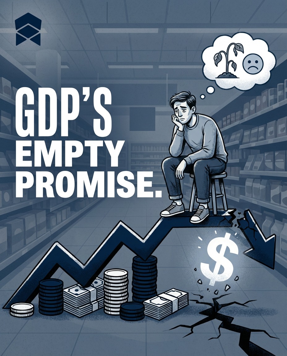 More money, more problems? 💭
Turns out, a richer country isn't always a happier one. After a certain point, GDP growth stops translating to wellbeing—whilst mental health struggles, inequality, and environmental costs keep rising.
What matters more to you than wealth? 👇
#EconomicGrowth #WellbeingEconomy #GDPvsHappiness #SustainableEconomics #Economedia