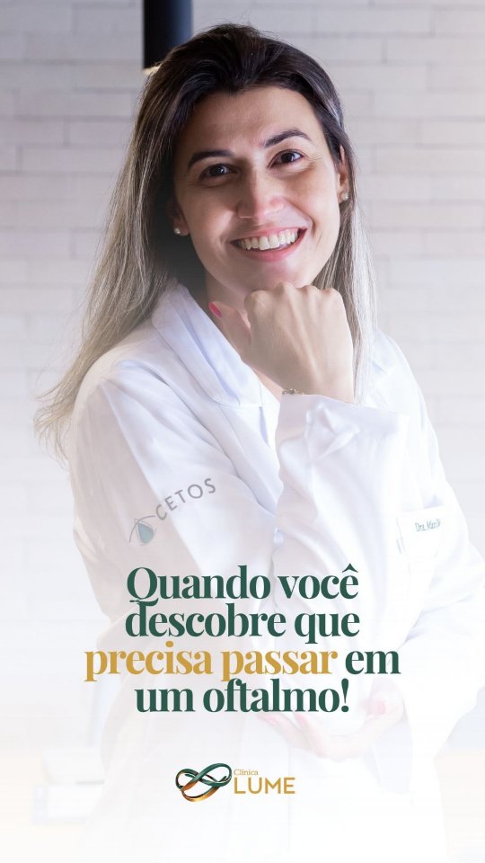 👀 Se você viu até o chantilly… talvez esteja na hora de visitar o oftalmologista. 😅
Brincadeiras à parte, se você anda percebendo a visão embaçada, dificuldade para focar ou cansaço ao longo do dia, esses podem ser sinais de que seus olhos precisam de atenção. 😉
A saúde visual muda com o tempo — e acompanhar de perto faz toda a diferença para enxergar bem hoje e no futuro. ✨
✅ Agende sua consulta na Clínica Luma Oftalmologia e Cirurgia e cuide da sua visão com quem entende do assunto.
📍 Atendimento especializado em oftalmologia e cirurgia ocular.
#ClínicaLuma #Oftalmologia #SaúdeDosOlhos #VisãoEmDia #CheckUpVisual CuideDaSuaVisão