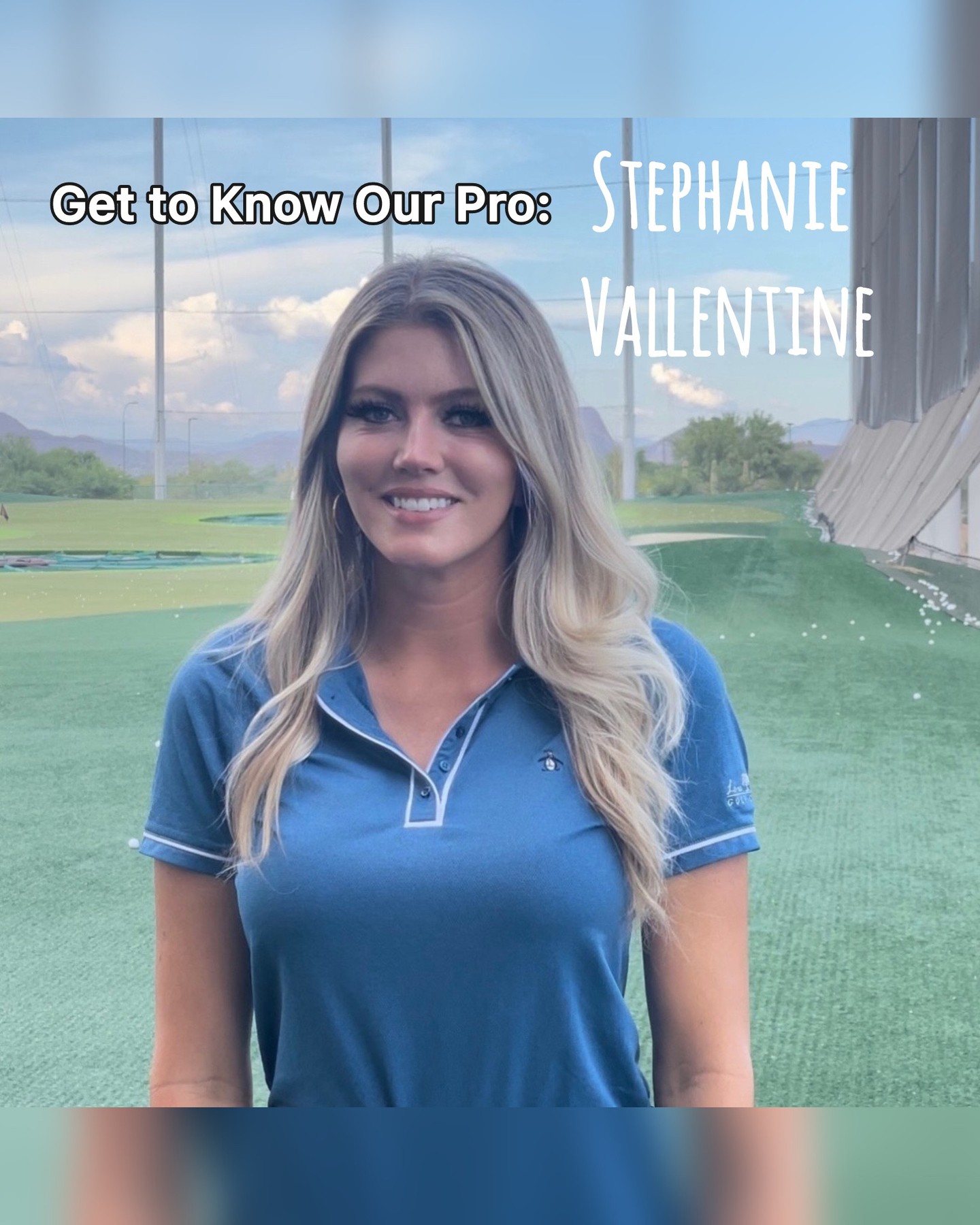 Get To Know Our Pro: Stephanie Vallentine #gettoknow #progolfer #progolf #golf #golfer