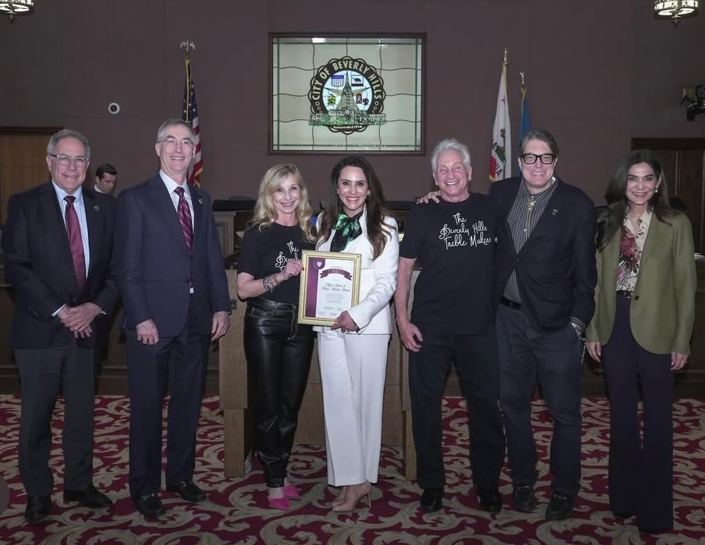 Congratulations to Rotary members, Myra Lurie and Steve Weinglass, on their recognition from the City of Beverly Hills for the great work they do with Music Mends Minds and the Treble Makers! Rotary is proud to help fund this important program bringing the joy and power of music to help those with cognitive issues. 🎶