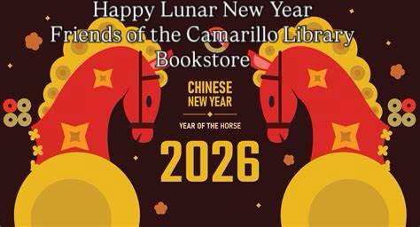 #friendsofthecamarillolibrary #lunarnewyear #yearofthehorse #camarillolibrary #donate