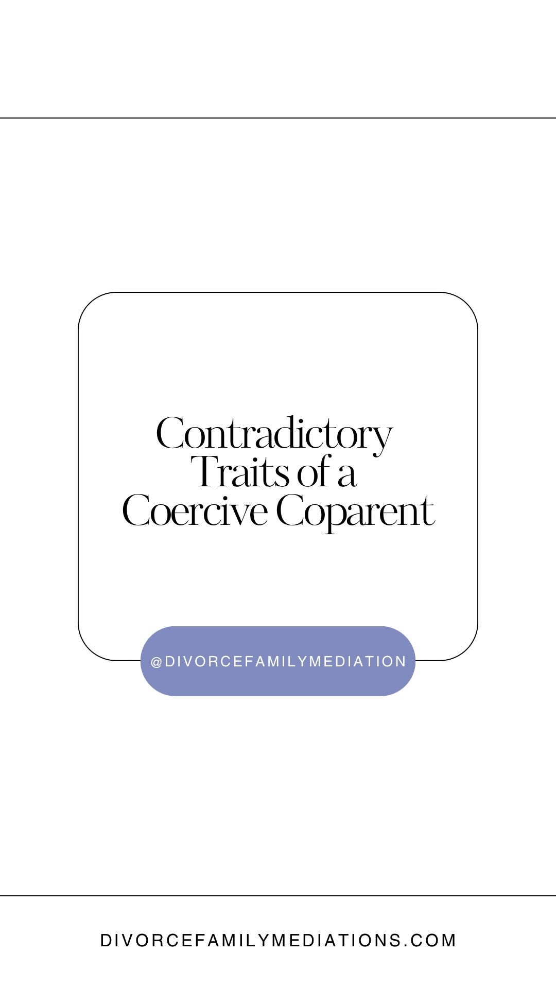 Sound familiar…..a walking contradiction
Integrity is hard to come by with a coercive coparent.
Just know you have more power than you realize in turning the coparenting dynamic around all through strategic skills.
#coercivecontrol #coparenting #highconflictcoparenting #manipulation #walkingcontradiction