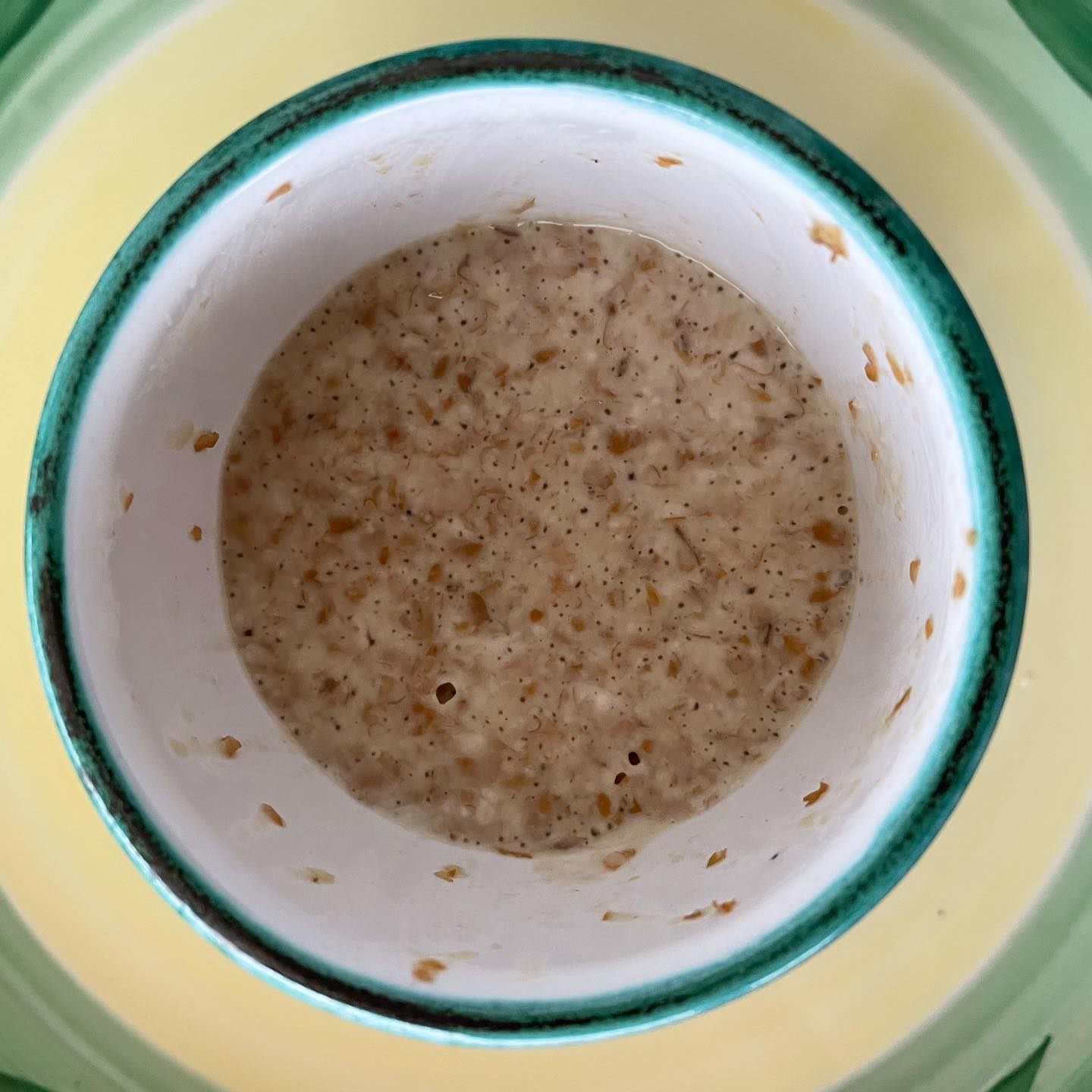 My Tropea Kitchen: Reviving Sourdough Starter Day 3: Status: tiny bubbles (very surprised - but let’s not celebrate, they could be good, bad or ugly…). Same procedure: move 10g of starter to fresh bowl (discard rest), add 10g flour, 10g water, stir vigorously, cover and leave for 24 hours #sourdoughstarter #revivingsourdoughstarter #lievitomadre #sourdough #mytropeakitchen #bakingbread #sourdoughbread