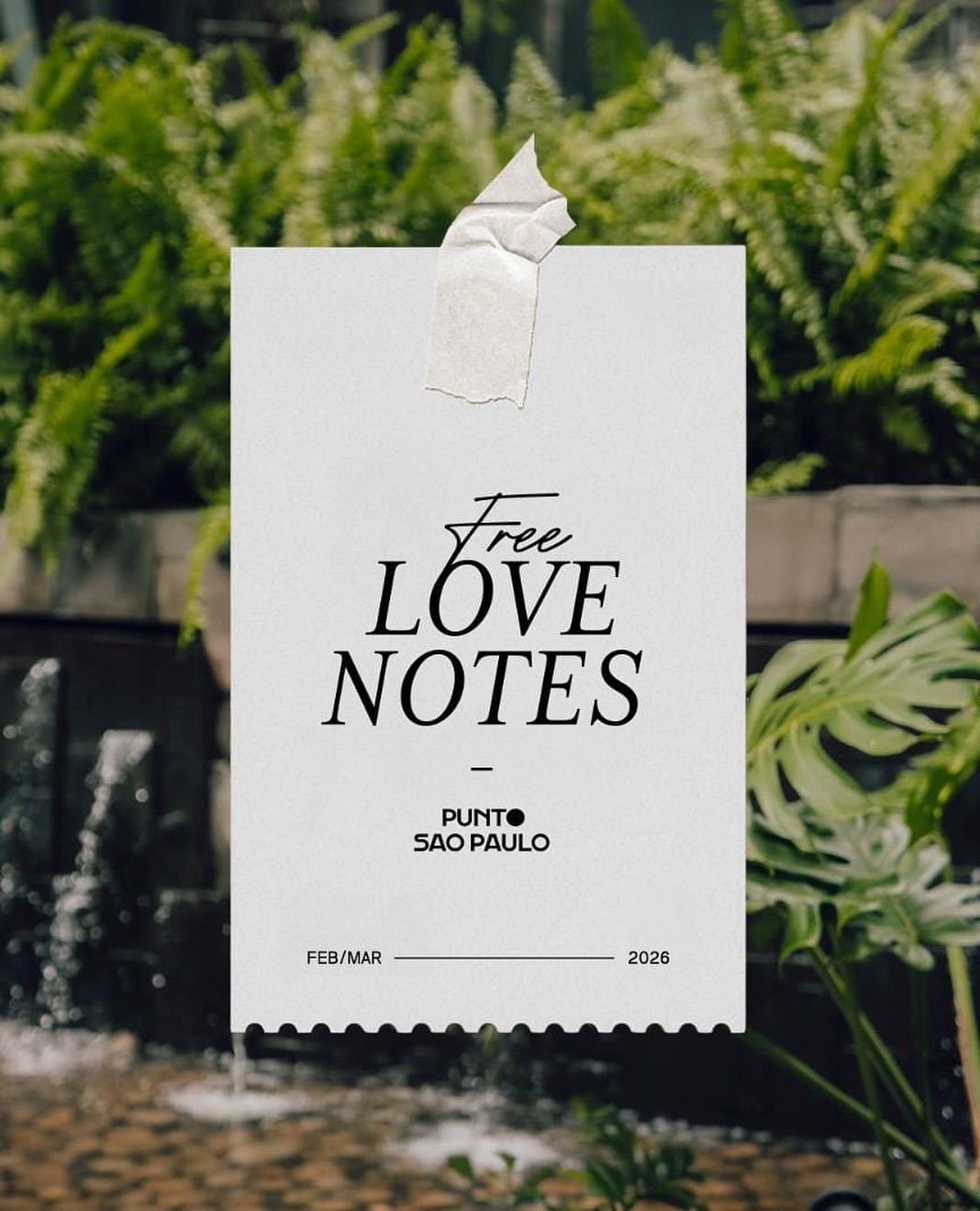 Free Love Notes. ❤️✍🏼
En este mes del amor y la amistad, queremos que te lleves un recuerdo único de tu visita.
Encuentra nuestra máquina de notas en Punto Sao Paulo para llevarte un mensaje que te encantará. 🌼
¿Cómo funciona?
1. Pide tu ficha Concierge, Monócolo o Mercadito to Go (sin costo).
2. Coloca tu ficha en la maquina y ¡listo!
3. Dentro de tu cápsula encontrarás un mensaje y sticker exclusivos.
Recuerda que amamos nuestro planeta, así que después de abrirla, no olvides dejar la cápsula en el contenedor de reciclaje. 🌍🙌
📍 ¡Te esperamos frente a Mercadito To Go!