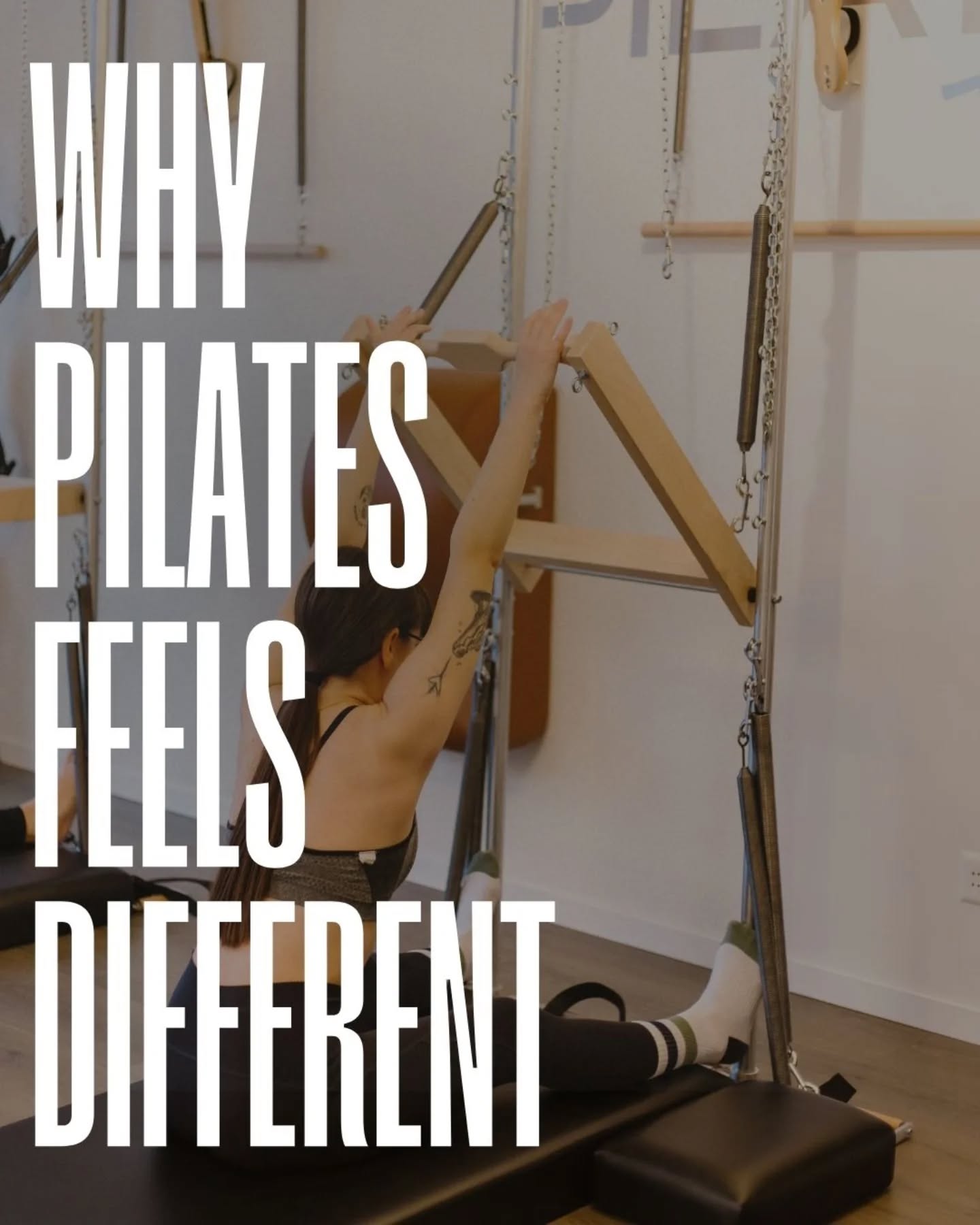 Consistency changes everything.
Pilates is not just a workout — it’s a method. When you commit to it, you begin to see real transformation: stronger muscles, improved posture, better mobility, and a body that feels supported instead of strained.
But the impact goes beyond the physical. With regular practice, you build focus, resilience, body awareness, and a deeper connection to yourself. You move with intention. You feel more balanced. More confident. More in control.
Choosing Pilates is choosing to invest in yourself in the most meaningful way — physically and mentally.
☑️ Start your journey with us at PilatesTogether and experience what consistent, mindful movement can truly do.