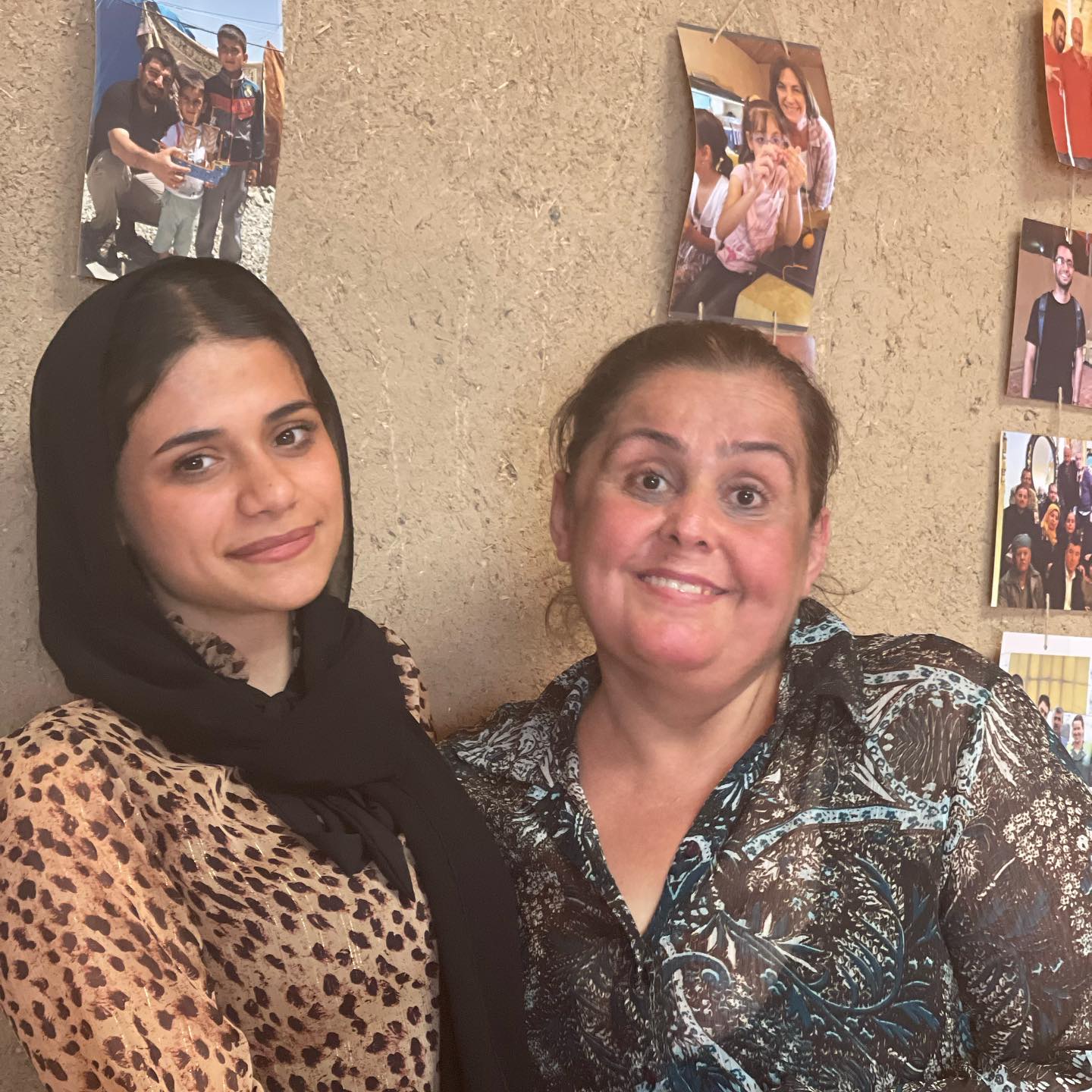 Thanks to these two beautiful women at our family center who are waging peace in the rapareen community! #n2n_wagingpeace #n2n_familycenterrapareen