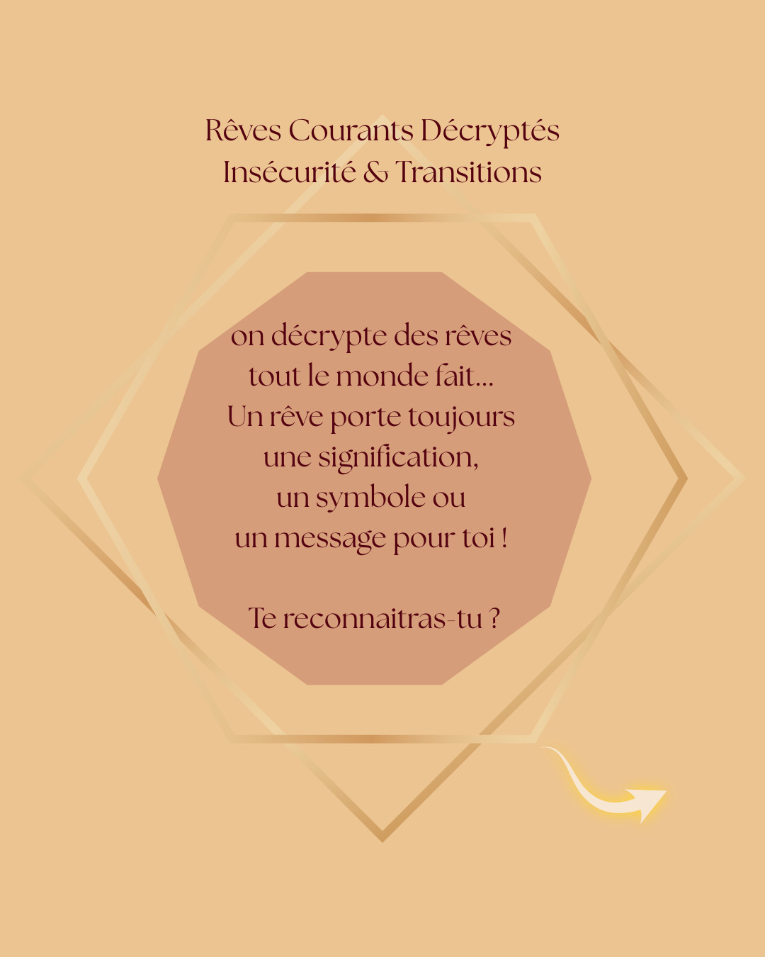 Comprendre ses rêves peut être un atout incroyable en tant que médium. Les rêves sont des symboles qui viennent nous parler de nous, mais aussi nous donner des messages. Nos défunts, nos guides, notre intuition viennent et prennent soin de nous délivrer des informations importantes.
Apprendre à décrypter ses rêves, c'est à la fois mieux se connaître mais aussi pouvoir interpréter certaines prémonitions, certains blocages akashiques...
J'ai créé pour vous ne formation complète qui prend en compte à la fois la biologie des rêves, pour comprendre le corps et ses différentes phases, mais aussi toute la symbolique qui va vous permettre d'analyser, comprendre et traduire aussi bien vos rêves que ceux de vos proches ou de vos clients.
Vous y découvrirez de nombreuses informations précieuses et vous ne verrez plus vos nuit de la même façon.
Découvrez toute la formation sur www.berengeremusard.fr
#reves #revespremonitoires #comprendresesreves #analysedereves #mediumnite #formation #berengeremusard