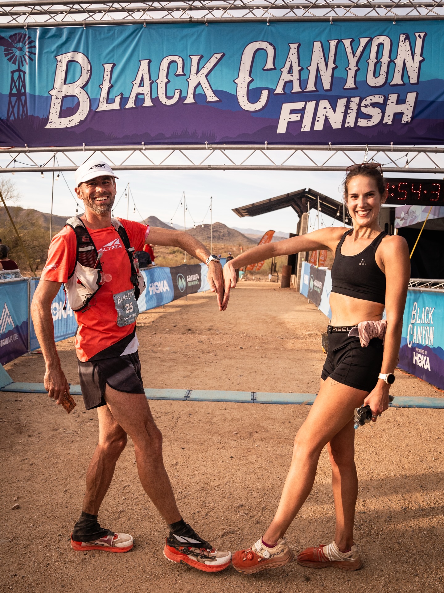 Be my pacer?
Happy Valentines Day to @rachneffy! We’re back in the canyon for a third time this year and relieving Rachel of her pacer duties as she reaches halfway into the pregnancy and the 50k race on tap for me Sunday instead of today’s 100k.
Super excited to race the 50k this year, the field is stacked and conditions looks great. I’m a little nervous for the speed required on the single track, a pace that would feel comfortable on the roads is kamikaze mode over this terrain, time to flip the crazy switch!
The 100k is two hours in right now with an exciting race unfolding but zero regrets missing out on that distance right now. I was not prepared for the distance the past two attempts but Rachel was always there at 50mi, pacer bib ready to go, and dragging me to the finish line ♥️
@altrarunning #trailrunning @blackcanyonultras #blackcanyon100k #blackcanyonultras #TeamAltra
📸: @_kristennelson