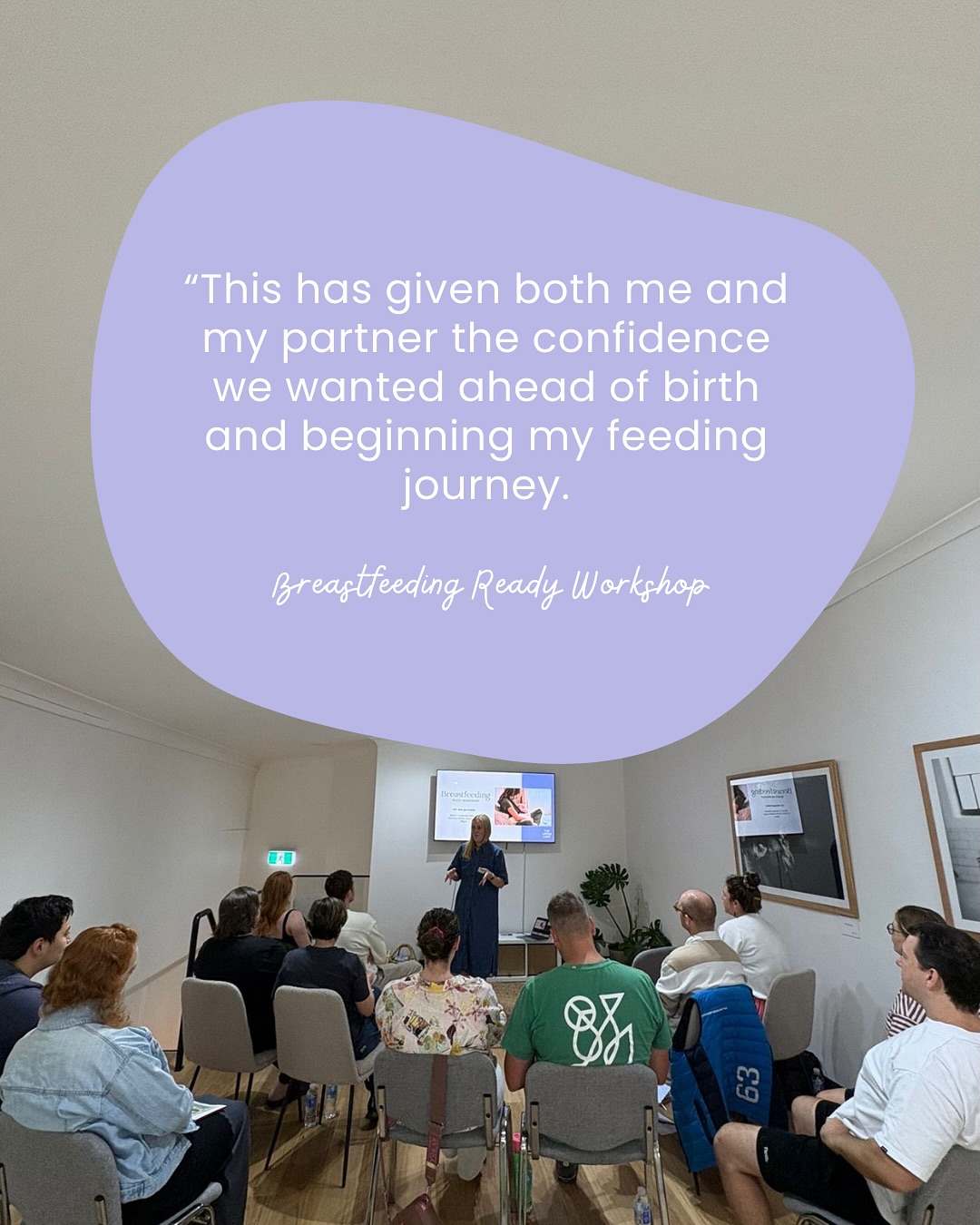 The Breastfeeding Ready Workshop on Saturday was such a joy!
I received this gorgeous feedback today and it truly made my day:
“A super informative session - Georgie created a safe and inclusive space where all my questions were answered (including those I didn’t know I needed to ask!). There was a great mix of presentation, video, discussion and interaction. I’d recommend this as a must to friends and their partners!
This has given both me and my partner the confidence we wanted ahead of birth and beginning my feeding journey and I know that if I need support along the way we’ll call on Georgie! This session enabled us to establish trust with Georgie already which I know will be so valuable if we feel we need to call on her later.”
This is exactly why I run these sessions - not just to teach breastfeeding, but to build confidence, teamwork and trust before baby arrives.
If you want to feel more prepared (without the overwhelm), the next workshop is Saturday 11th April. I’d love to see you there 💕