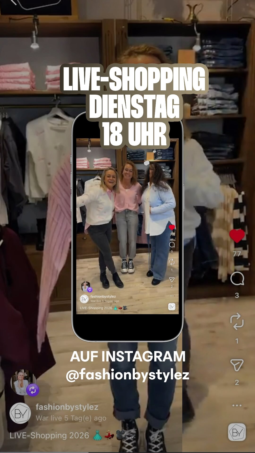 LIVE-SHOPPING Spring-Kollektion🌷☀️
#liveshopping #fashion #frühlingskollektion