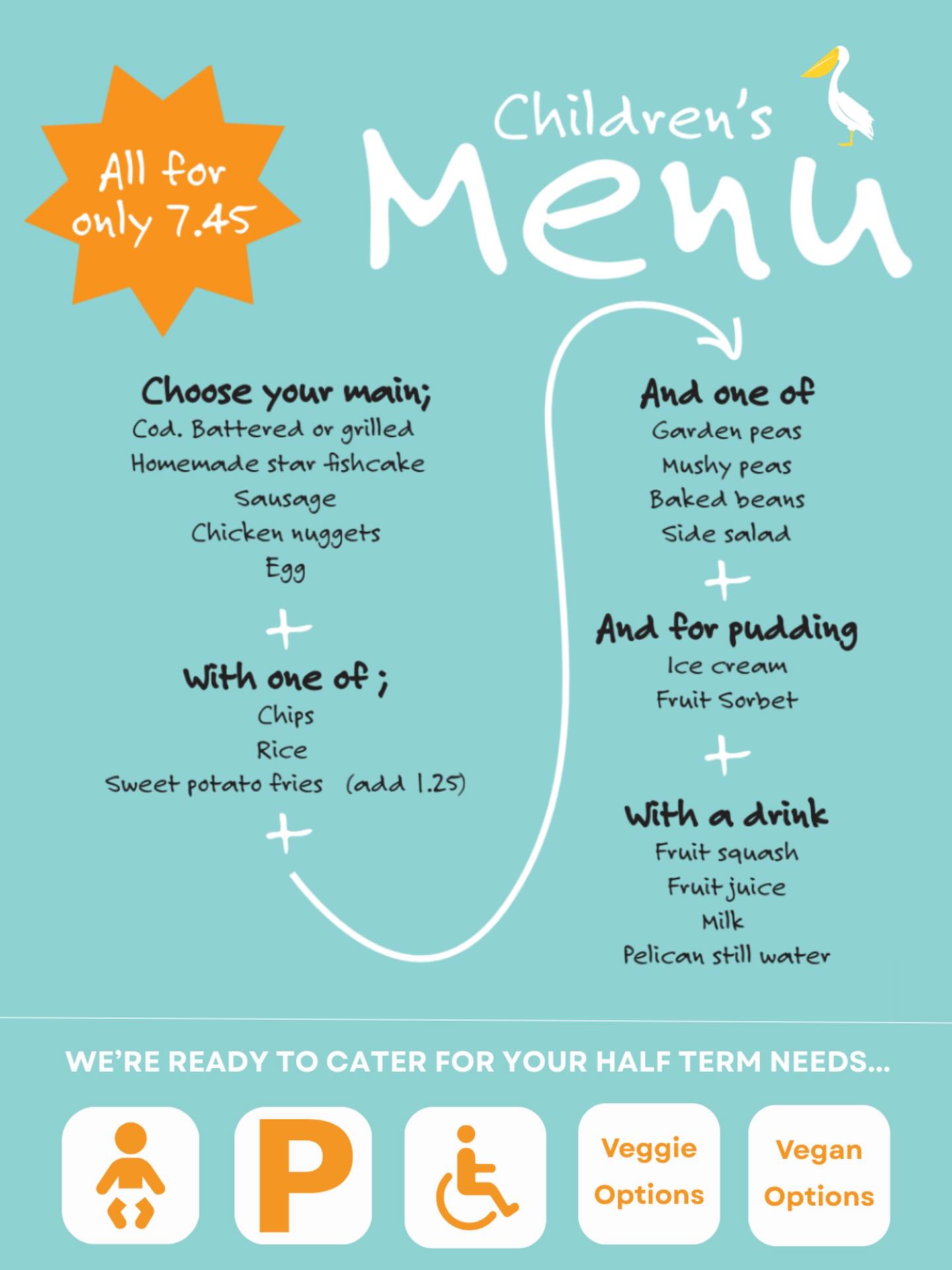School’s out 📚 chips are in 🥳
Spend a half-term moment with us ✨ We’ve got everything you need to have a great time with the family #thepelicanfishandchips #livelovelocalnorthdevon #halftermactivities