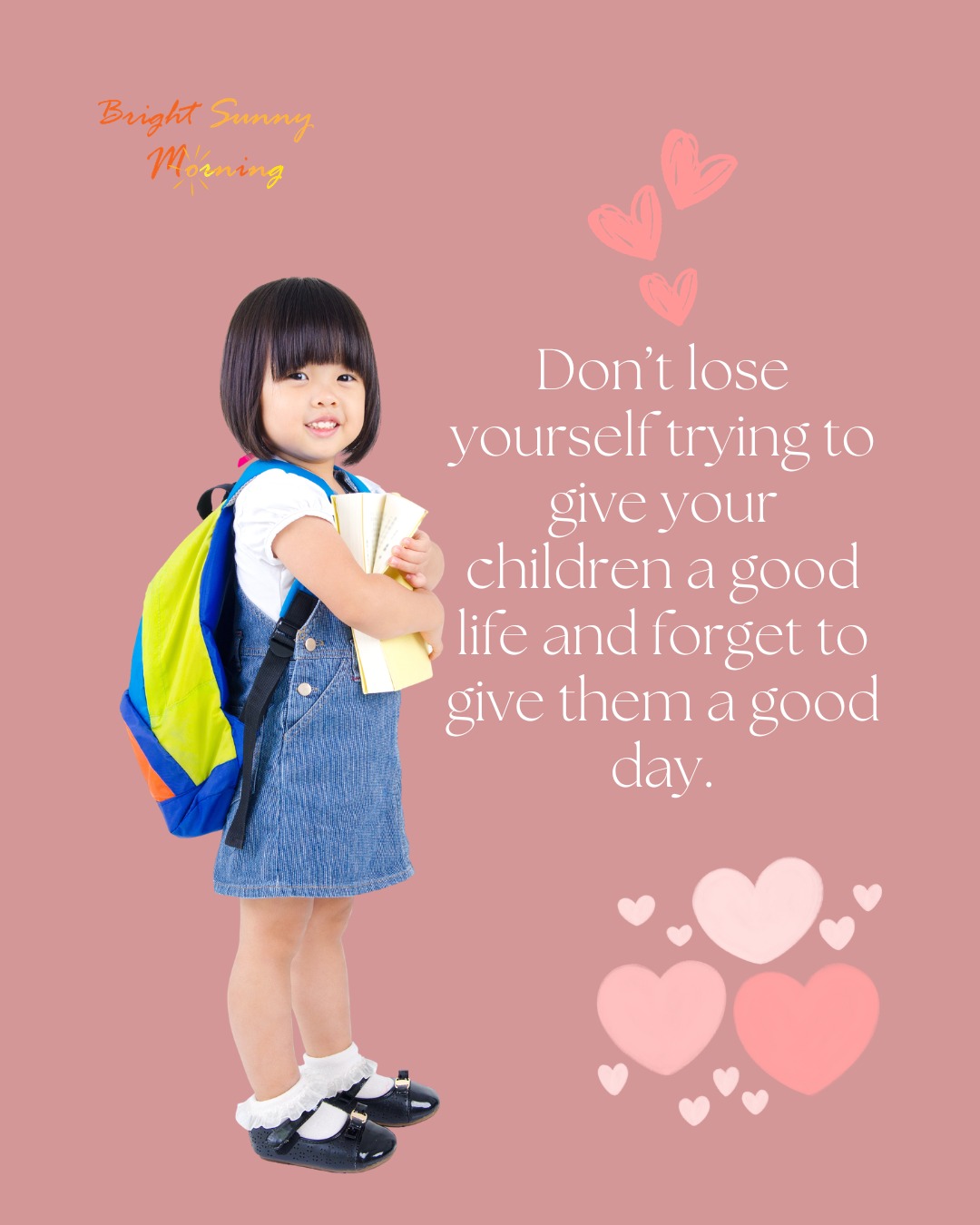 Don’t lose yourself trying to give your children a good life and forget to give them a good day.
A good life is built from ordinary days, from moments of presence, warmth, and connection.
Don’t let the big picture make you miss the small, beautiful now. ❤️🌞🌟
#mindfulparenting
#presentoverperfect
#slowparenting
#connectedparenting
#everydaymoments