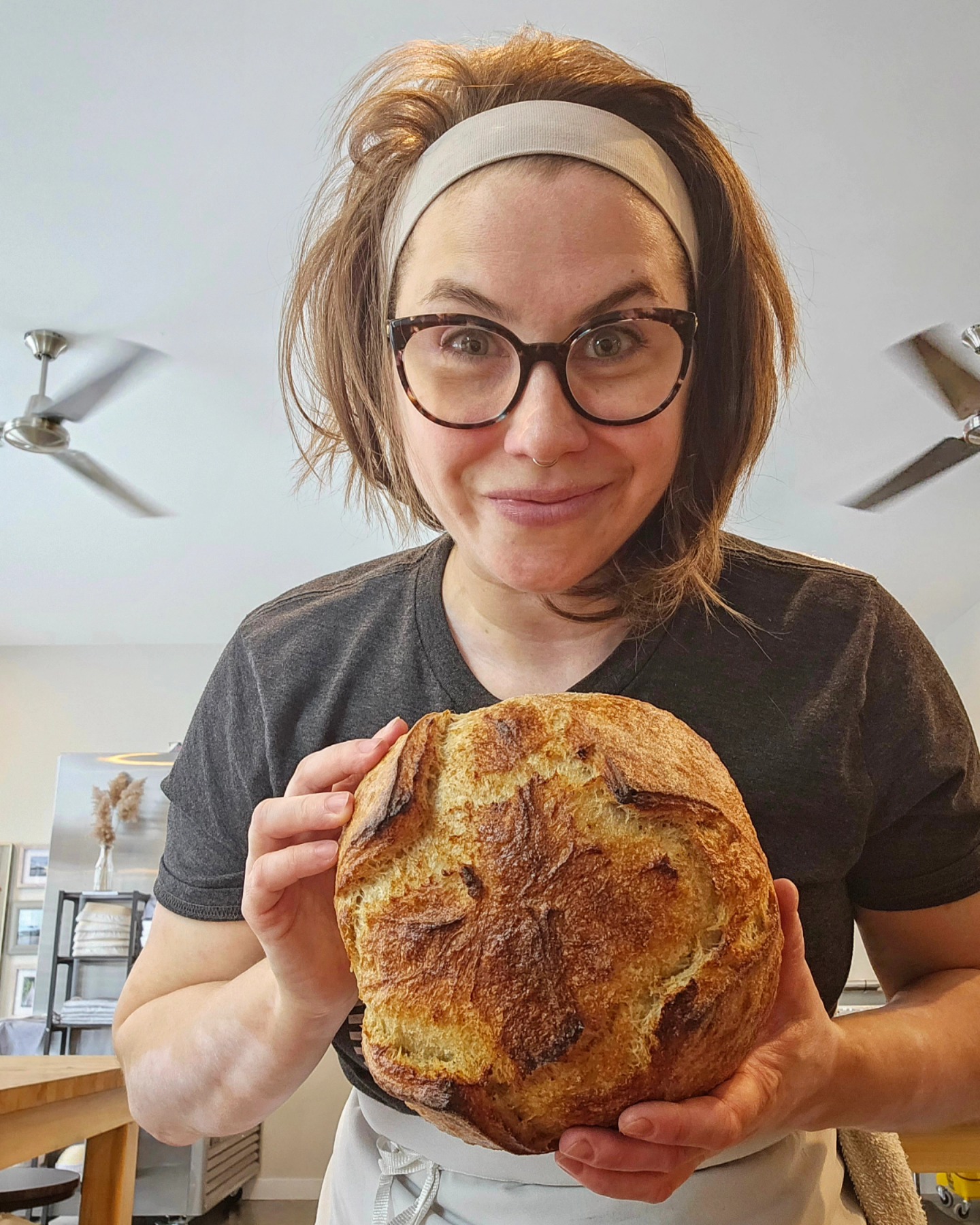 Workshop Bread!
Back when I used to have a higher power to report to, and yearly performance reviews were a part of the routine, I was given the feedback that I wear my heart on my sleeve and give everything all I've got. Great, "but negative feedback is going to come one day, and I'm worried about how much it's going to rock you." - Chef
Ugh..true
But, the opposite reaction to opposite feedback is also true. When I receive positive feedback, something like what Lisa says below, it does something to my eye balls. They get a little bit wet. I give pretty much everything I've got to the people and experiences that I welcome into this space, but I am also somehow totally taken aback when someone takes the time and energy to leave such a thoughtful comment. Just like. Wow. Lots of things are planned from now, until even the Fall! And it's a bit bonkers. Sometimes A LOT to keep up with. But something like this puts a little pep in my step. 🩷
"Tranquil setting, welcoming smiles, prepared teacher. A spacious, bright, and clean setting for the day was a lovely surprise! Caring teacher she is and very informed on her craft! Sense of humor and constant attention to students. Delicious lunch and lovely day! Highly recommend! Thank you Lauren!" - Lisa
🩷❤️💜🩷❤️💜
#baking #bread #sourdough #sourdoughbaking #baker #sourdoughbread #maker #experience #redhenartisanale #visitgrey #greycounty #thingstodo #community