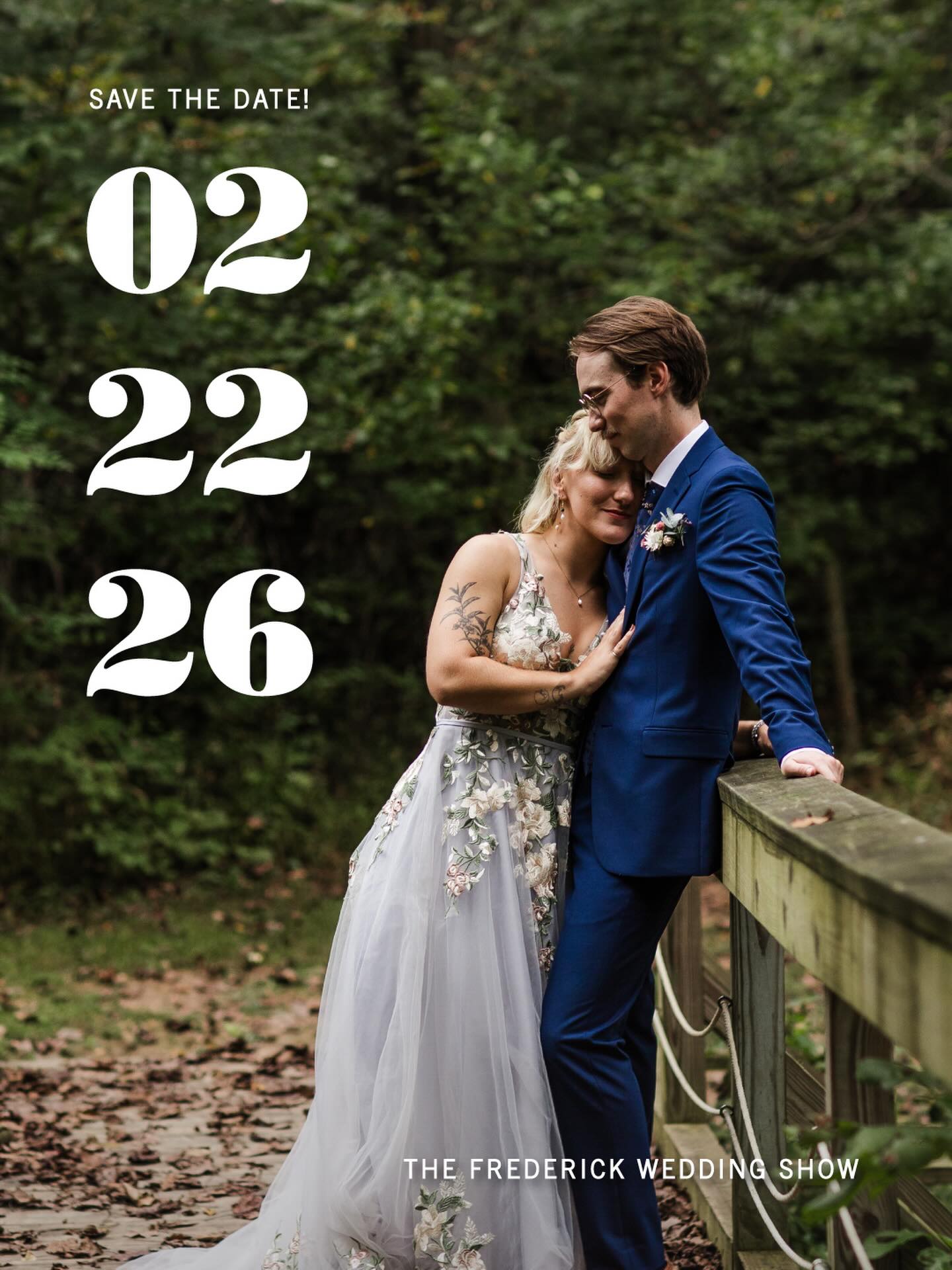 Today is the day!
Join us for the sixth annual FREDERICK WEDDING SHOW!
We’ll be setting up alongside 65+ local wedding professionals showing off their wedding offerings, advice, & inspiration at five locations in beautiful Downtown Frederick. With a free shuttle in between!
FREE TO ALL • SUNDAY • FEBRUARY 22 • 12-4PM
FIVE VENUES: Attaboy Barrel House, Steinhardt Brewing Co., Tenth Ward Distilling Co., Union Mills Public House & Visitation Hotel Frederick
FREE RAFFLE: Five winners with over $5,000 in prizes and discounts.
FREE SHUTTLE: Venues are walkable but there will also be a free shuttle between locations sponsored by On the Town Limos.
SEE FULL VENDOR LIST HERE: https://www.attaboybarrelhouse.com/frederick-wedding-show