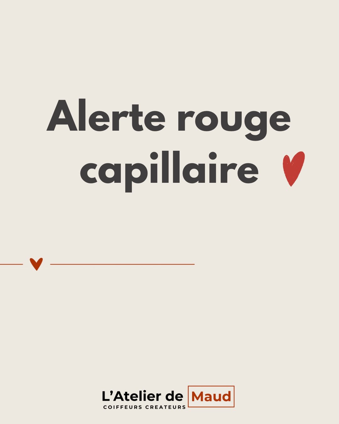 Tes cheveux te parlent. Mais tu les écoutes ?
Quand ils crient au secours, voilà ce qu’ils te disent :🚨 Fourches qui remontent = coupe urgente🚨 Cassure = manque de protéines🚨 Terne = cuticules ouvertes🚨 Élastique = sur-porosité🚨 Nœuds = déshydratation
Et non, un masque à 5€ du supermarché ne va pas les sauver. Désolée.
Un vrai protocole de soin, c’est :✅ Diagnostic de l’état du cheveu✅ Produits adaptés (pas ‘pour tous types’)✅ Technique d’application pro
Viens, on répare tout ça ensemble.
Combien de signes tu coches ? 👇
📍 L’Atelier de Maud, Toulouse📲 Rdv sur Planity (lien en bio)