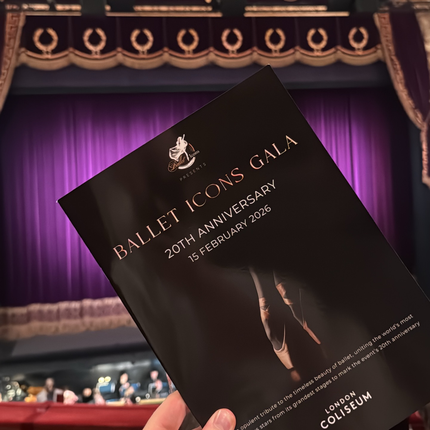 Last night was a lovely evening @balleticonsgala with my fave @pinkprincetheatre
PR invite @chloenelkinconsulting