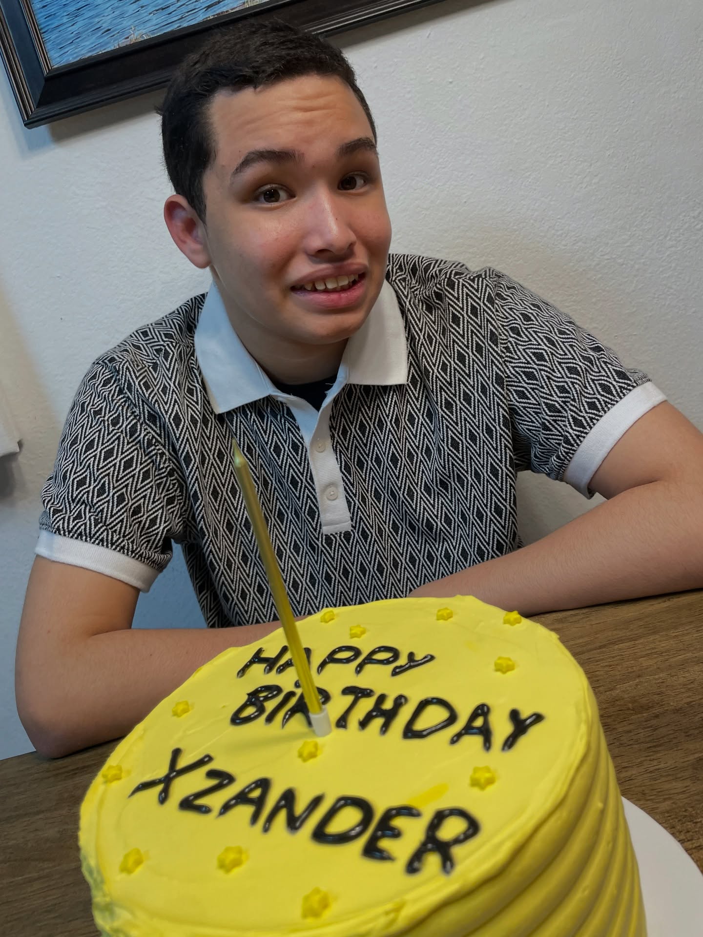 Please help me wish a sweet 16th bday to my first born.
He saved me in so many ways and taught me so much.
Cake by @degusteusa