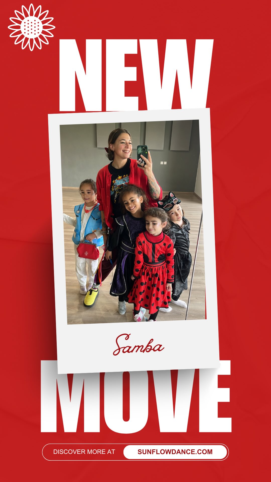 🌻 SUNFLOW Dance Tutorials – Week 6 🌻
This week’s move: SAMBA STEP 💃✨
Let’s learn it in 3 fun steps:
1️⃣ Forward
2️⃣ Back
3️⃣ In 👣
Don’t forget to add some hip movement for that samba bounce! 🎶
Smile, move, and feel the rhythm 🌞
🎉 Happy Carnival & Happy St. Valentine’s Day ❤️
📍 Kids dance classes every Saturday
📍 Mosta, Malta
#SunflowDance #KidsDance #SambaStep #DanceTutorials #CarnivalVibes
